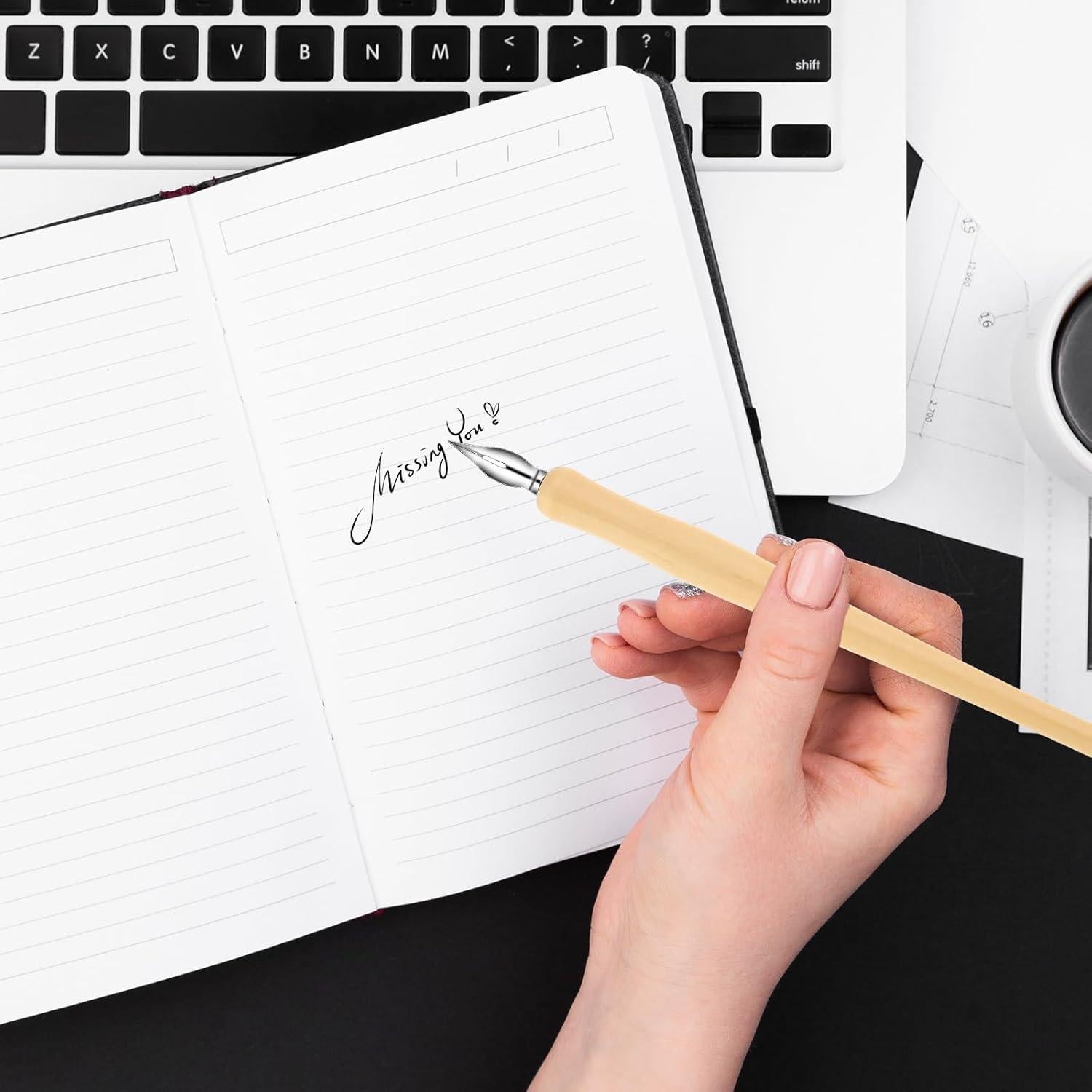 Conjunto de Plumas de Inmersión Larrel 14 PCS Caligrafía