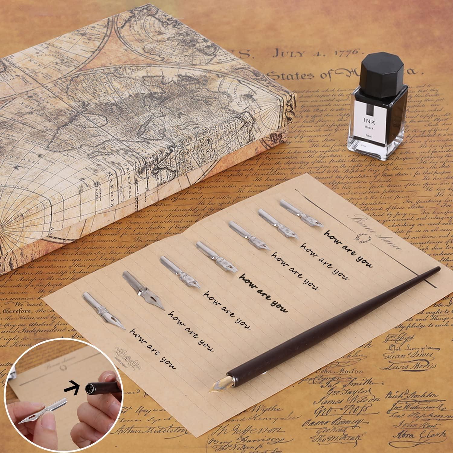 Juego de Pluma de Caligrafía NOPOINO con Tinta y Accesorios