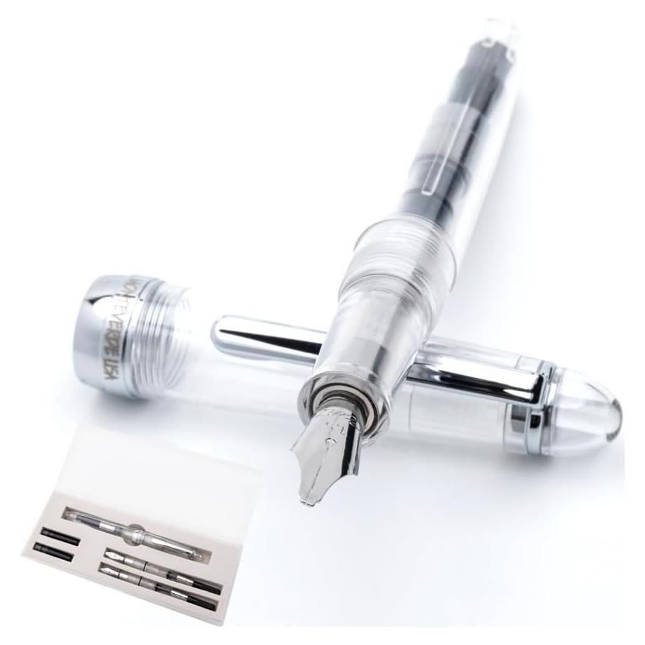 Pluma Estilográfica Monteverde USA Monza ID Set Caligrafía 1-2mm