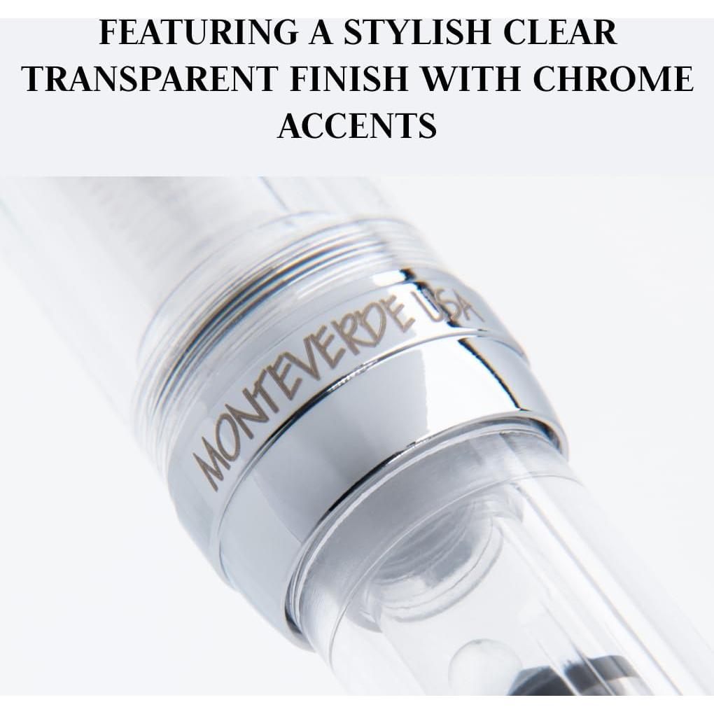 Pluma Estilográfica Monteverde USA Monza ID Set Caligrafía 1-2mm