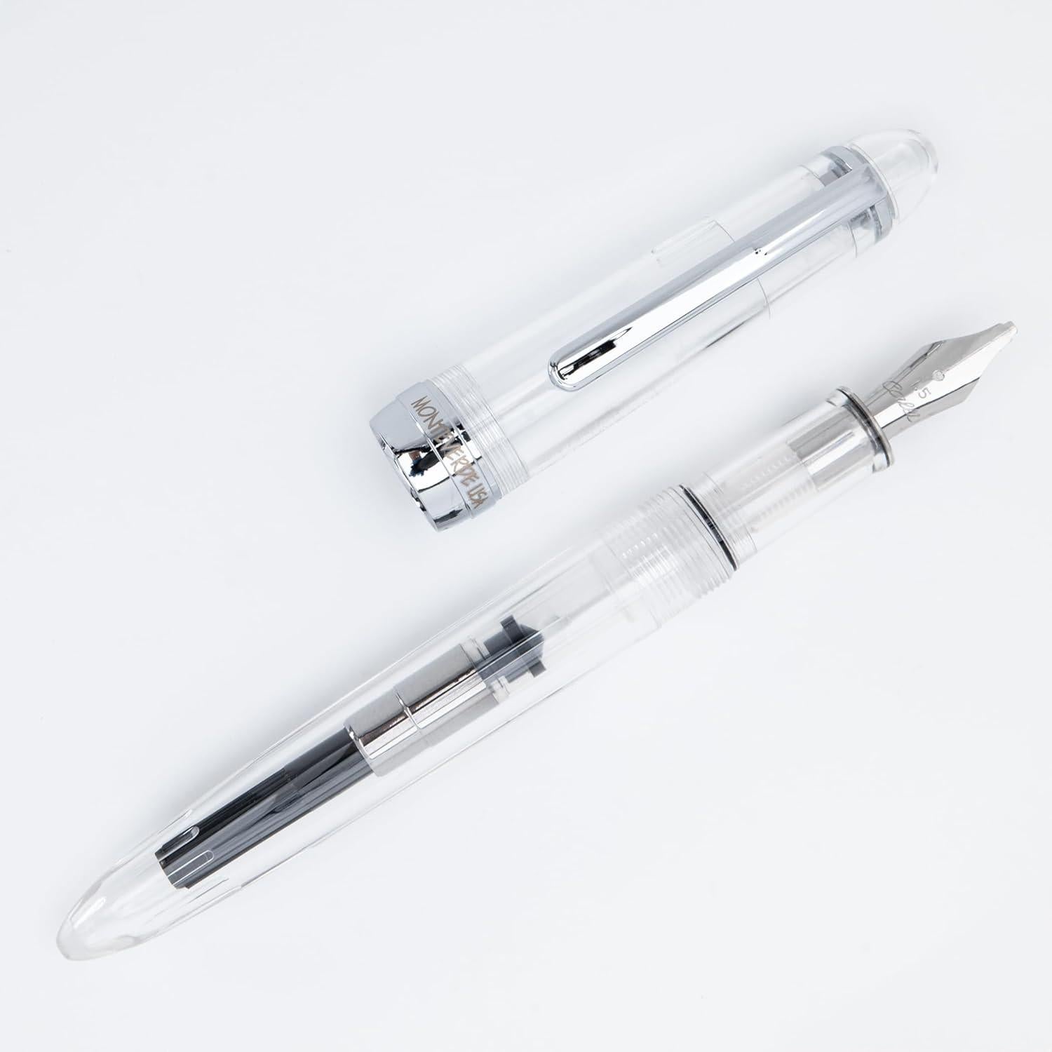 Pluma Estilográfica Monteverde USA Monza ID Set Caligrafía 1-2mm