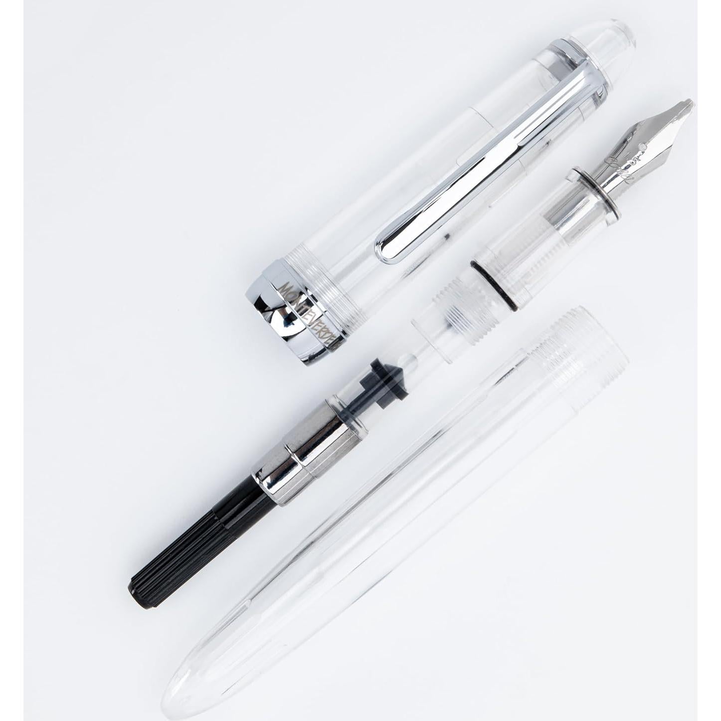 Pluma Estilográfica Monteverde USA Monza ID Set Caligrafía 1-2mm