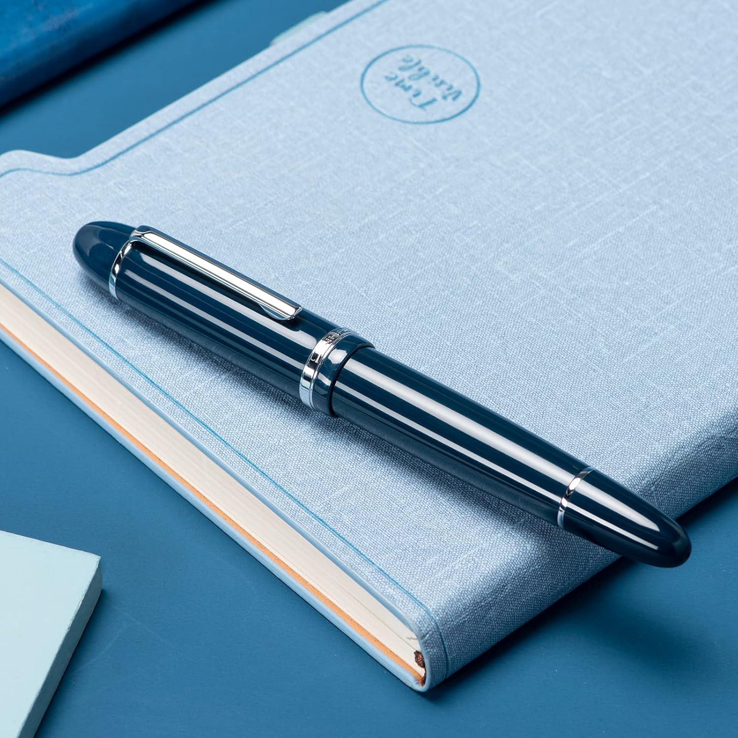 Juego de Plumas Fuente Jinhao X159 3 Colores Asortidos Punta Extra Fina