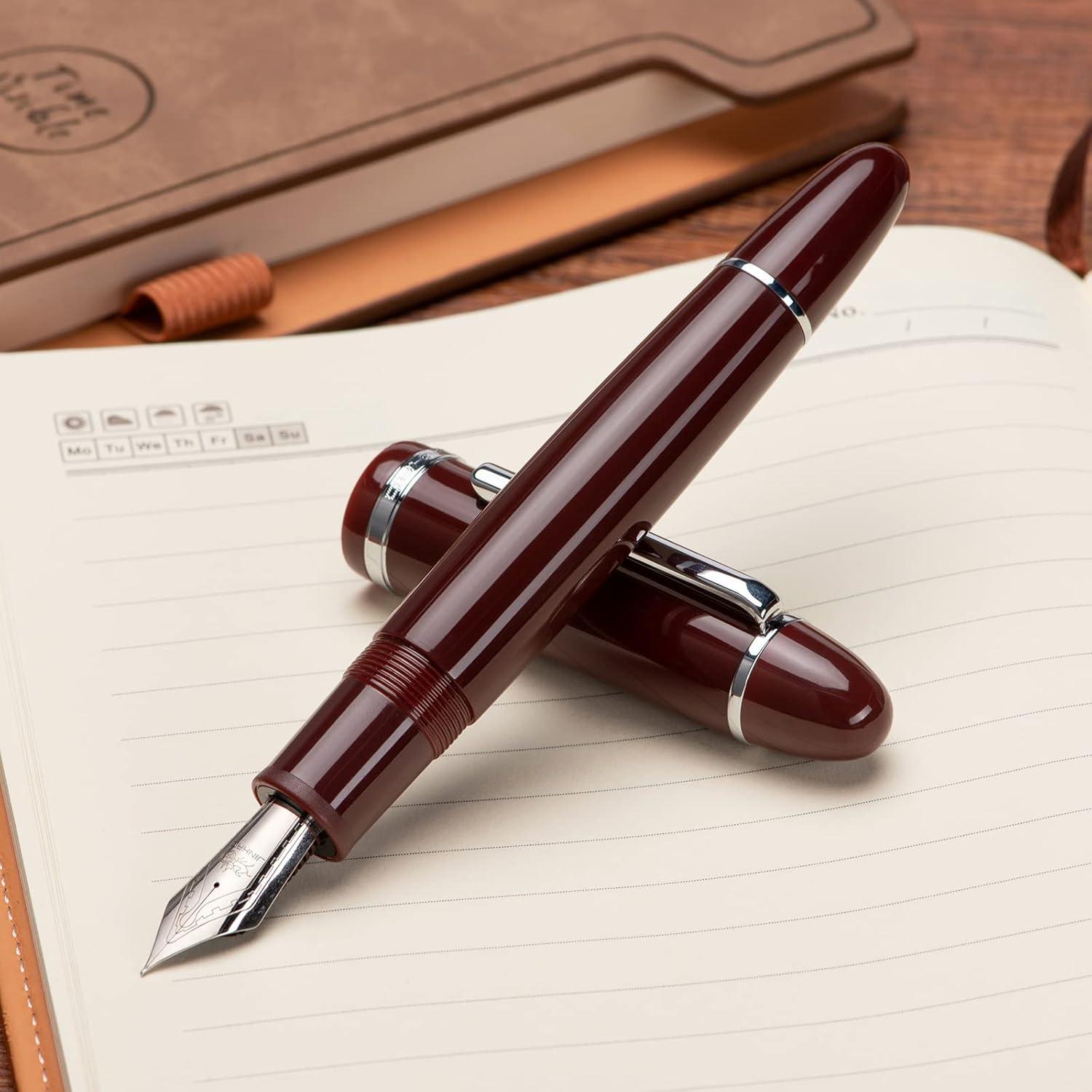 Juego de Plumas Fuente Jinhao X159 3 Colores Asortidos Punta Extra Fina