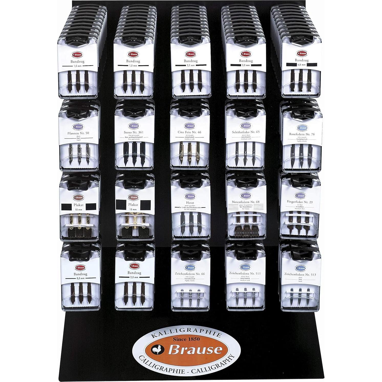 Plumillas de Caligrafía Brause Bandzug 1.5 mm - Paquete de 3