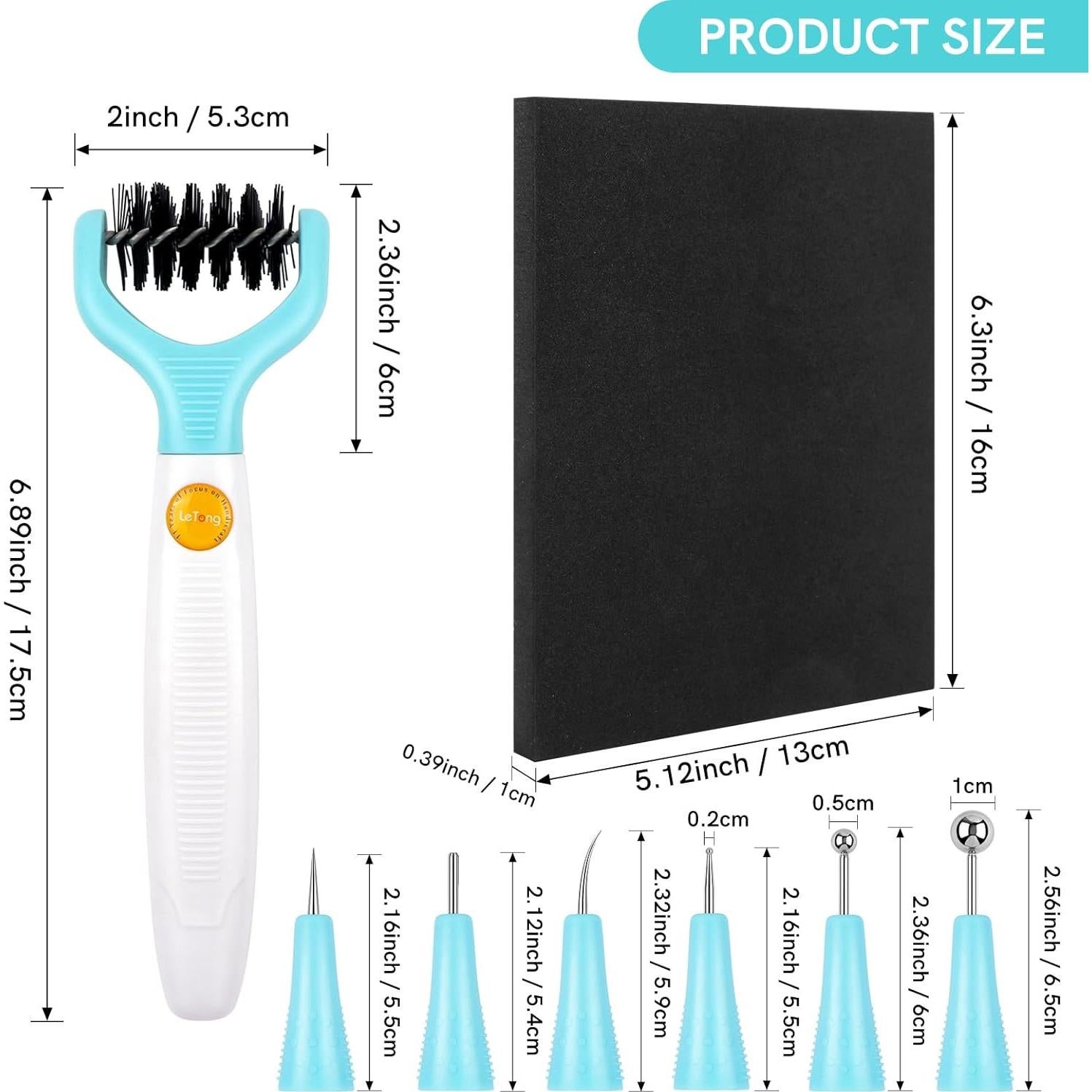 Kit de Herramientas para Escultura en Papel BAOFALI 8Pcs