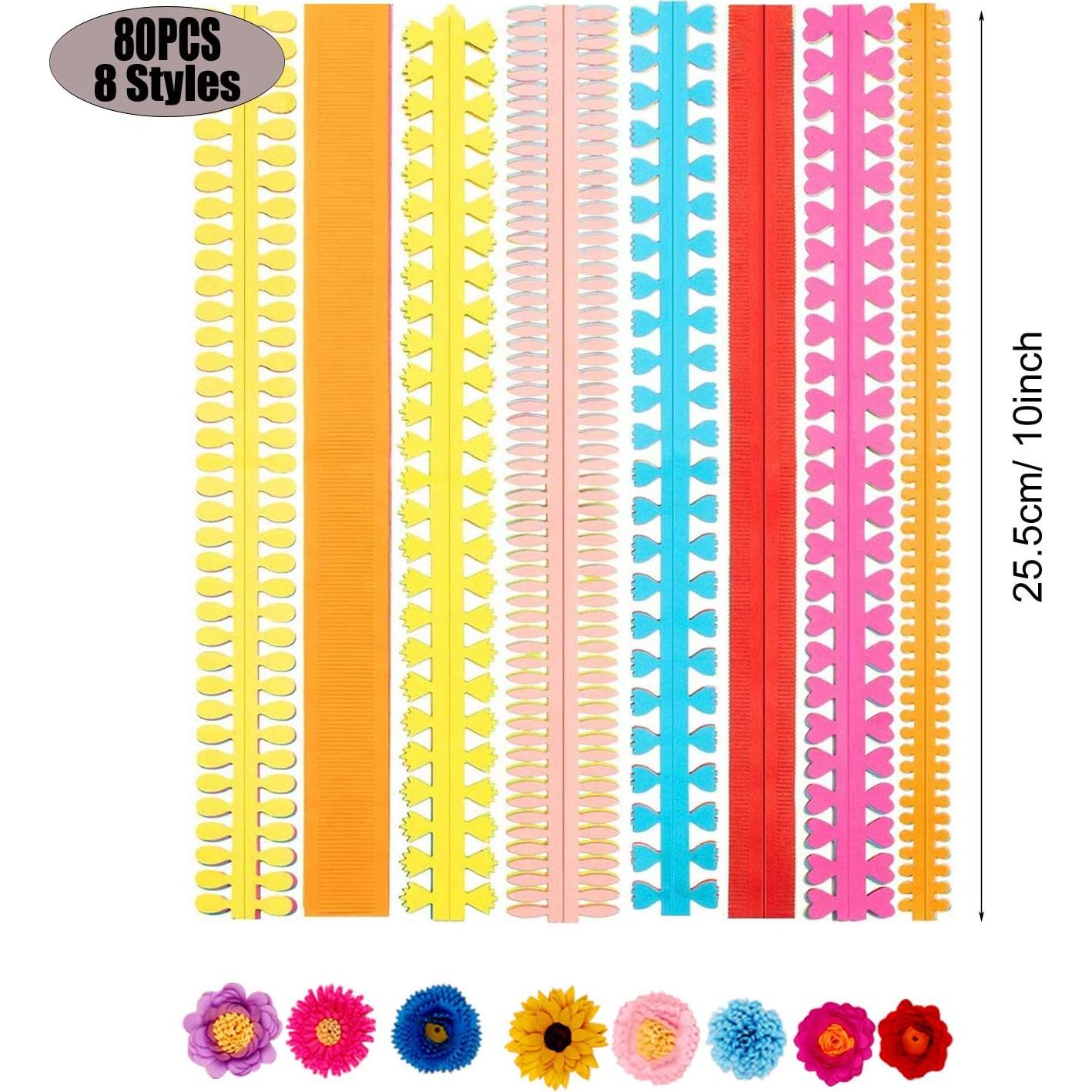 Woohome Kit de Quilling 1040 Tiras de Papel y Herramientas