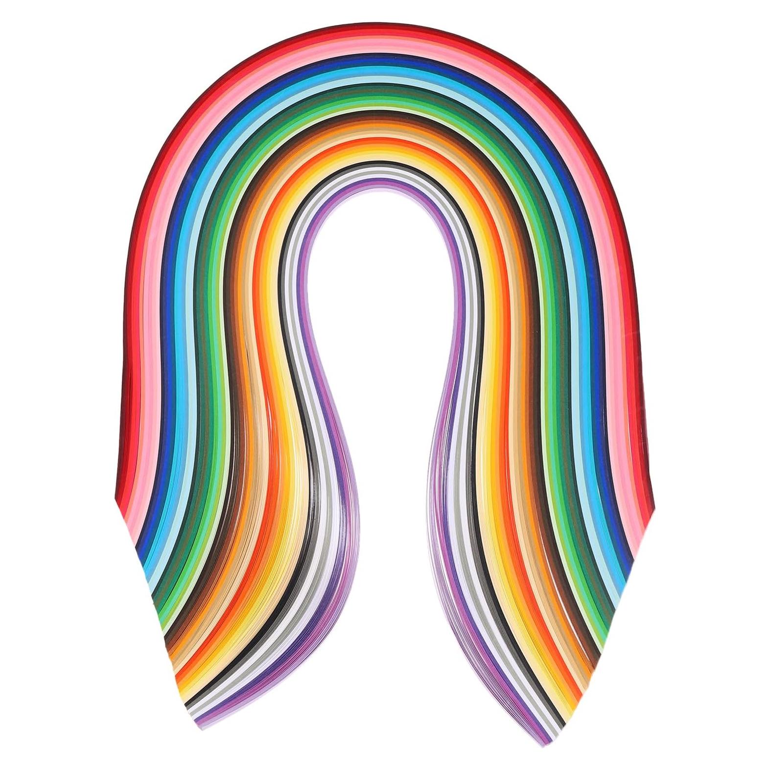 Tiras de Papel Quilling PATIKIL 500pcs 3mm x 54cm DIY