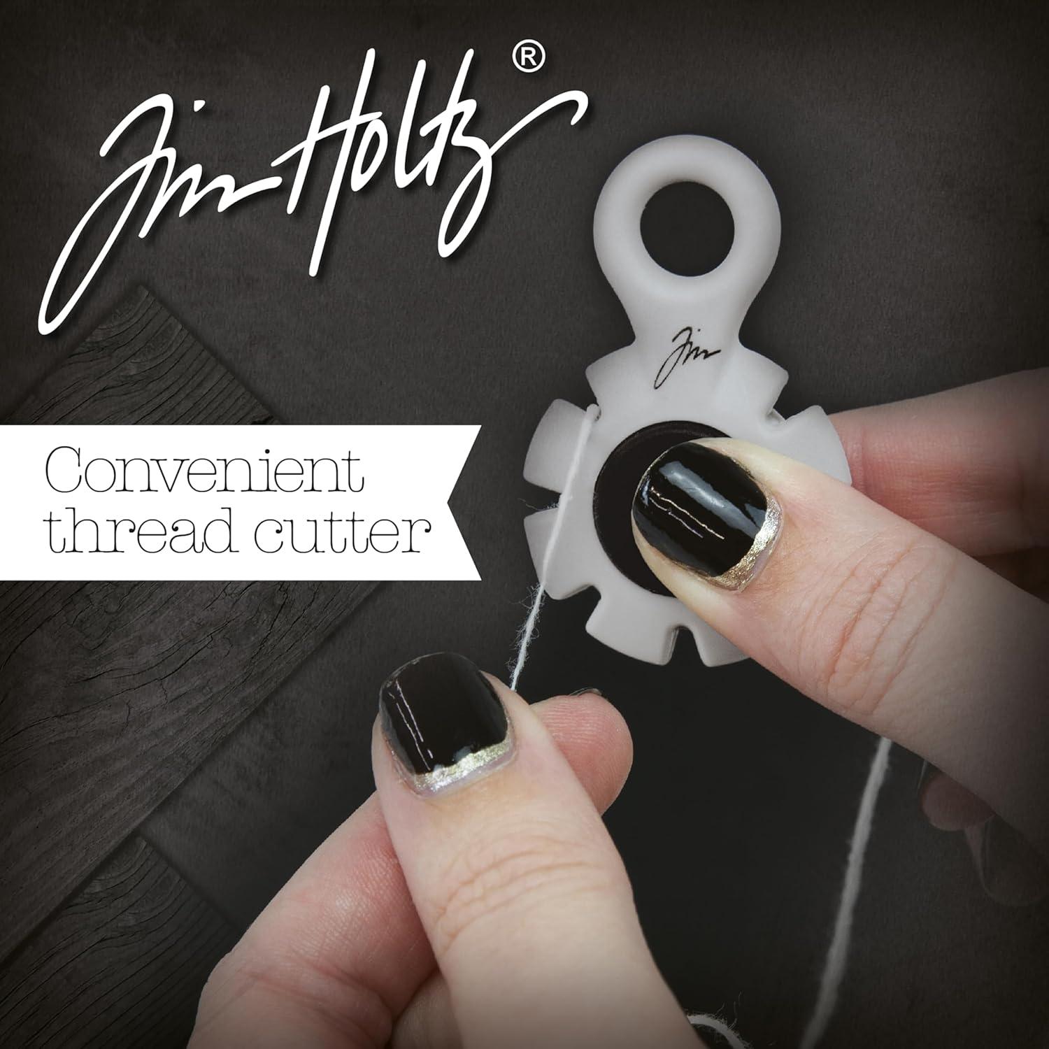 Herramienta de Distresado de Papel Tim Holtz Tonic Studios - 7 Cuchillas Recesadas