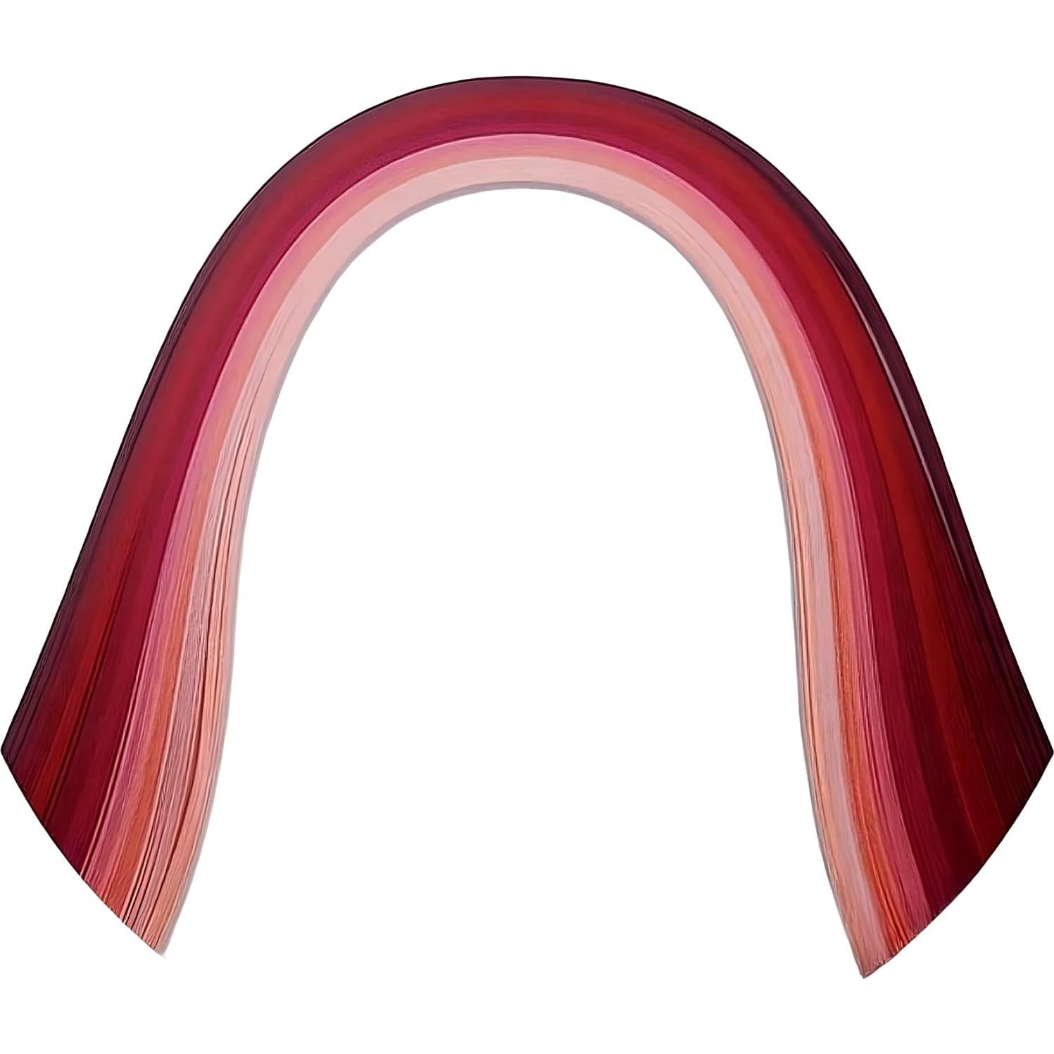 Tiras de Papel Quilling DoingDo 5mm Rojo Pastel 90pcs