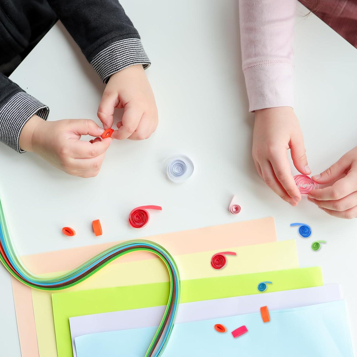 Herramientas de Quilling MECCANIXITY 17.3x8.4 cm Azul