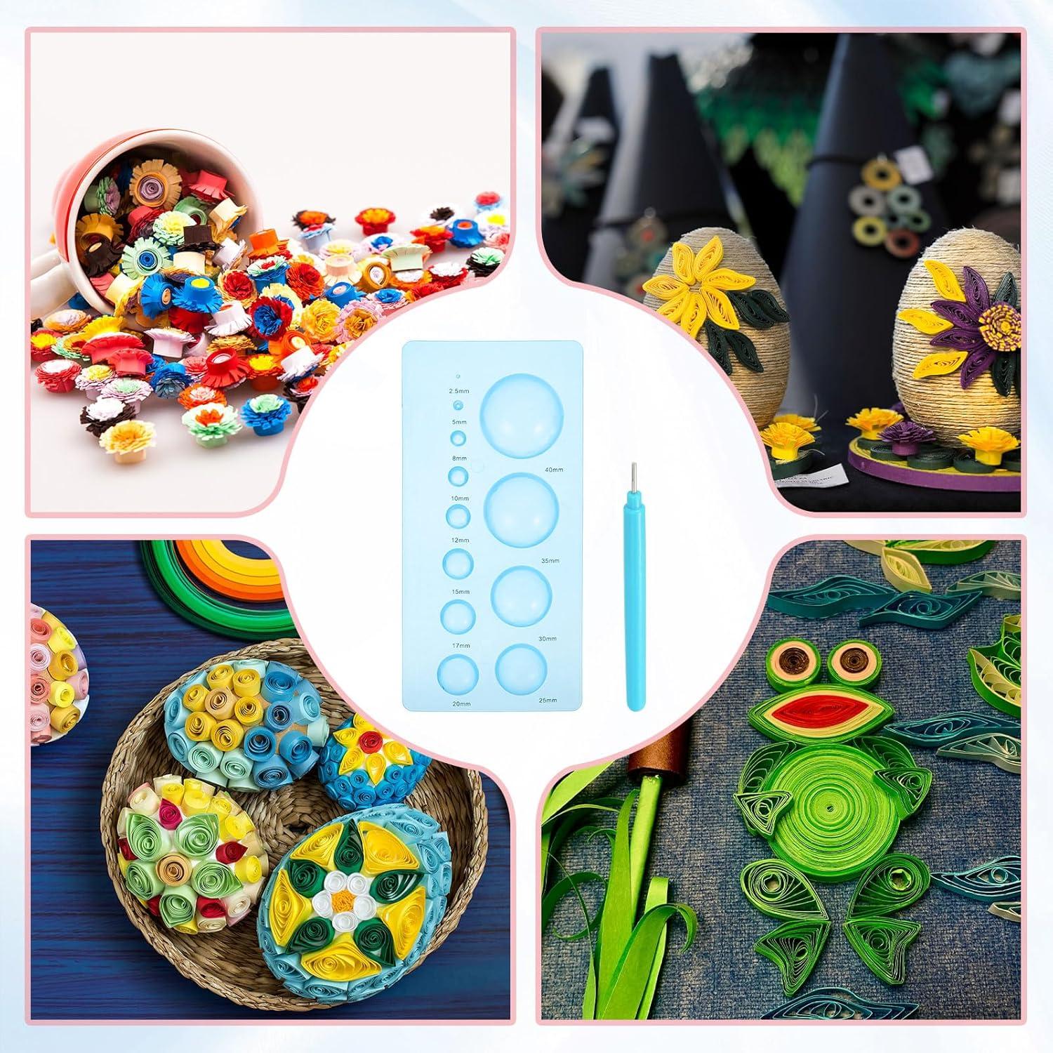 Herramientas de Quilling MECCANIXITY 17.3x8.4 cm Azul