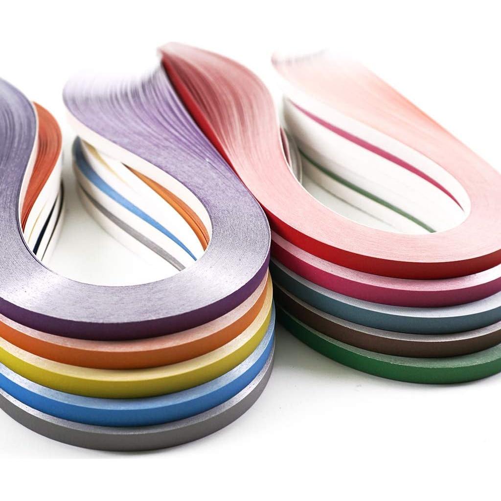 JUYA Juego de Papel Quilling Gradiente 10 Colores 3 mm