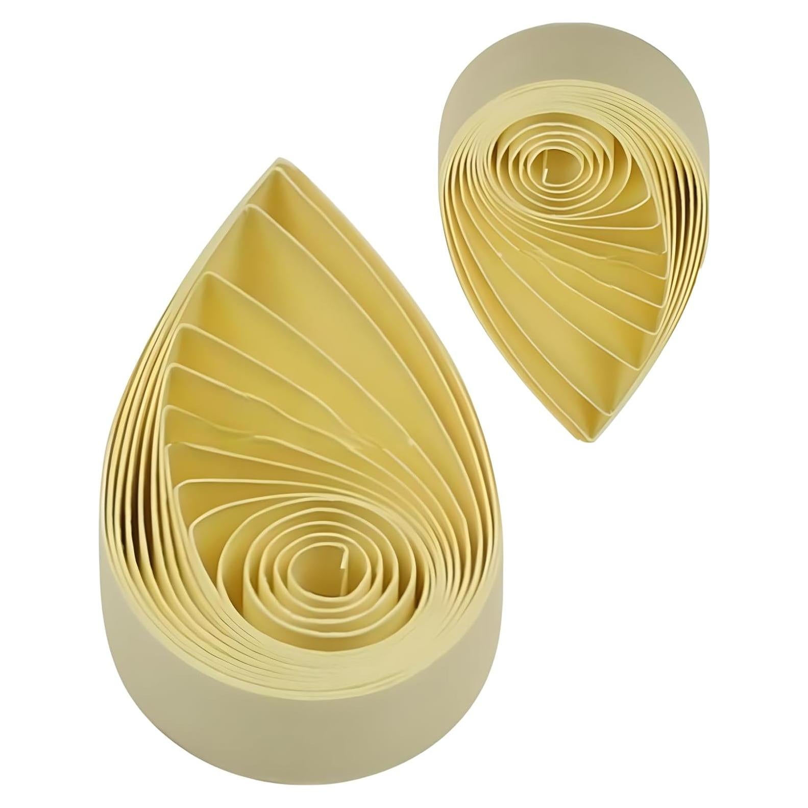 Tiras de Quilling Amarillo Claro 5mm DoingDo 120pc 53cm