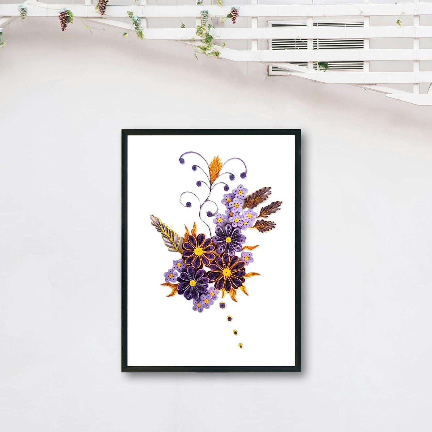 360 Tiras de Papel Quilling 3mm x 54cm - Color Blanco