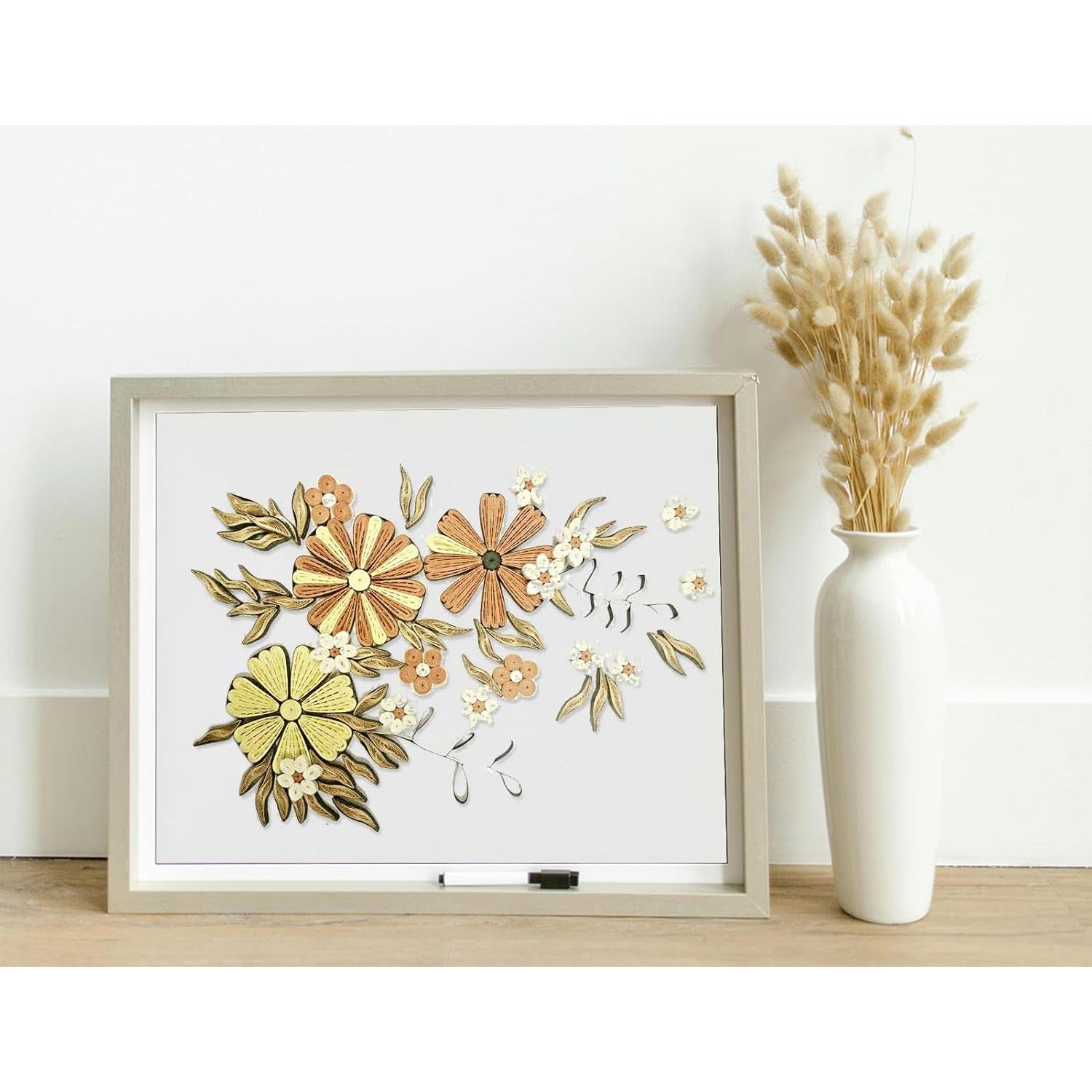 360 Tiras de Papel Quilling 3mm x 54cm - Color Blanco