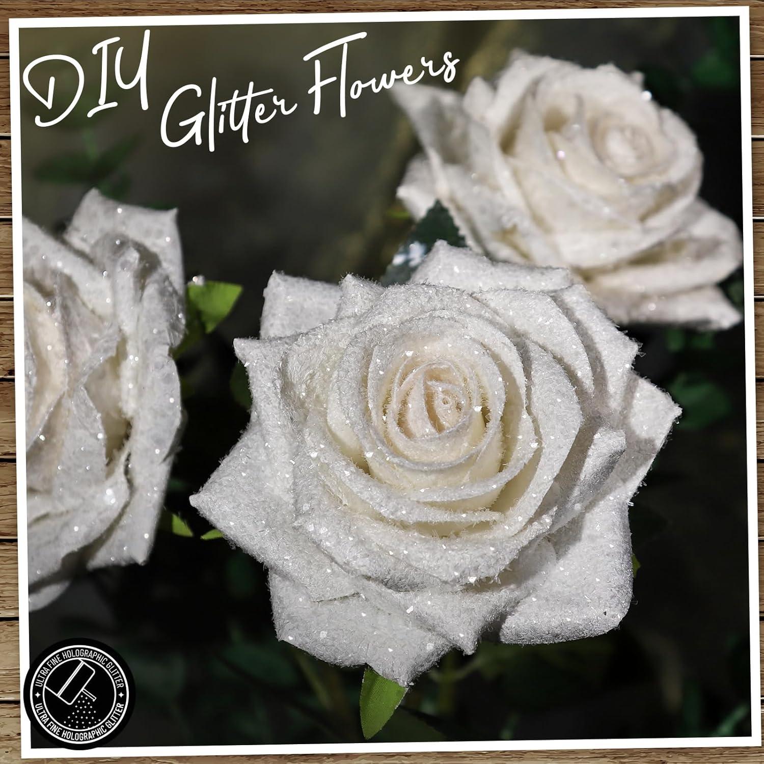 Purpurina Blanca LEOBRO 130g para Manualidades y Belleza