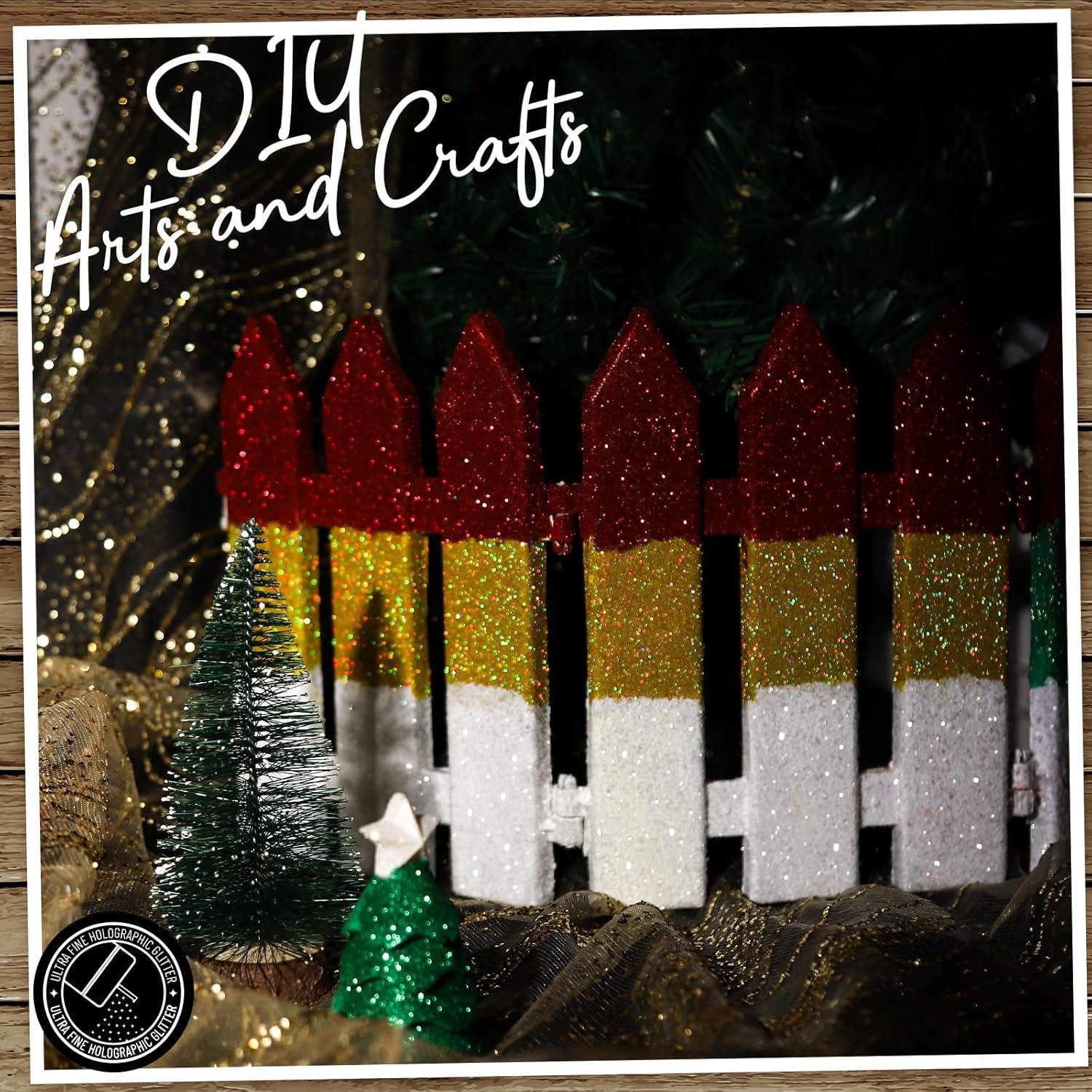 Purpurina Blanca LEOBRO 130g para Manualidades y Belleza