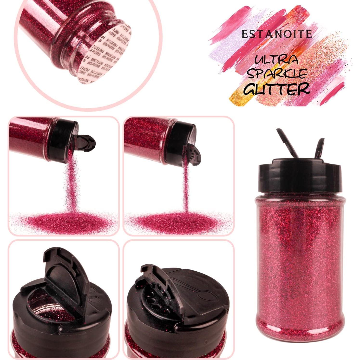 Polvo de Brillo Metálico Estanoite 150g Negro para Manualidades