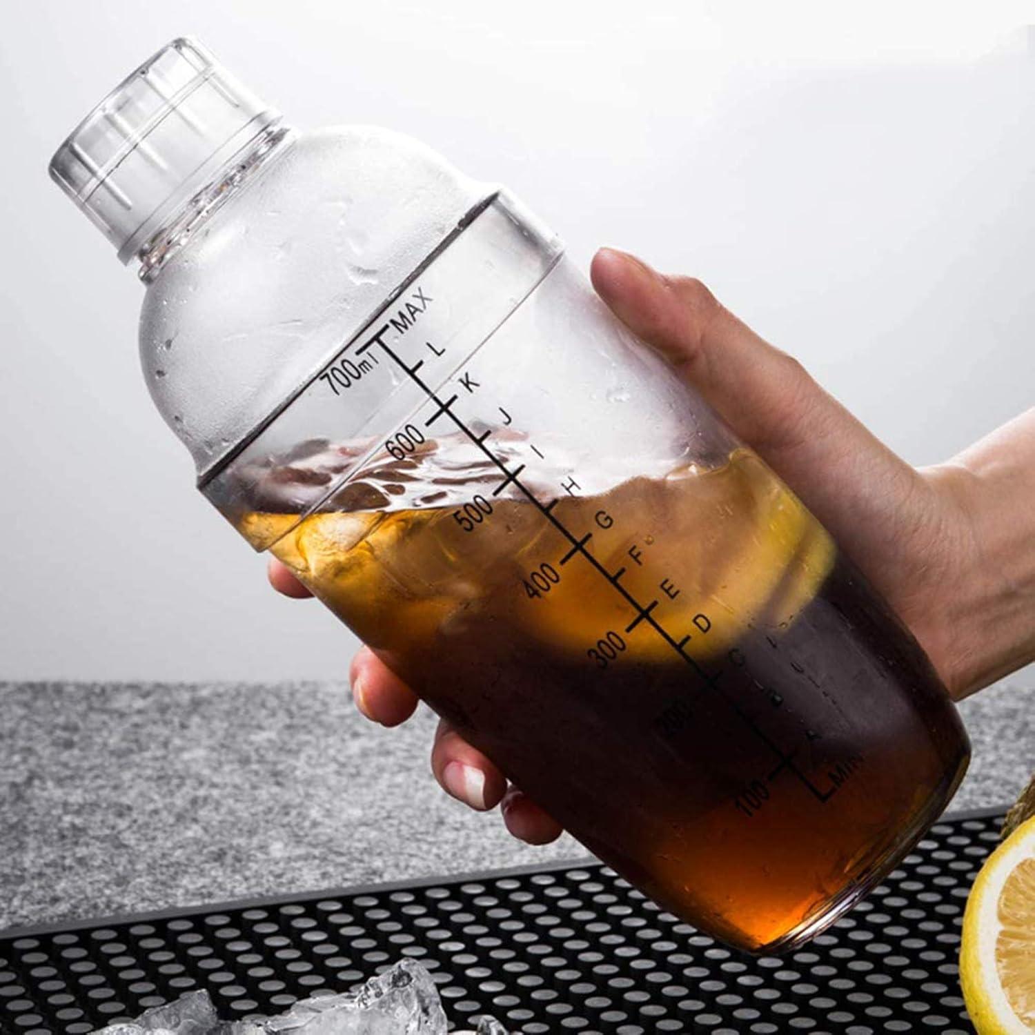 Vaso Mezclador de Plástico FEOOWV 700cc Transparente