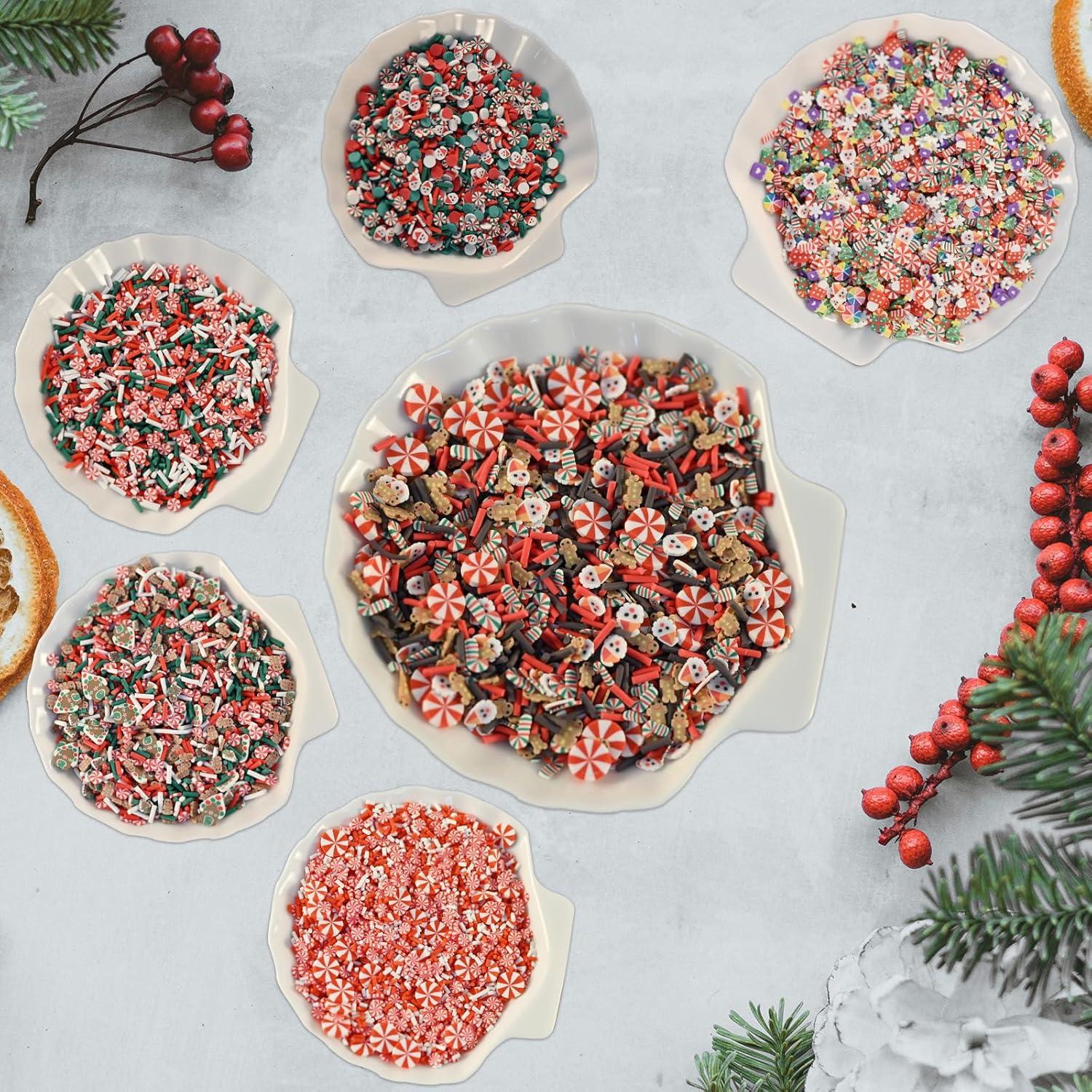 Chispas Falsas de Navidad LIKETURE 180g 12 Botellas Multicolor