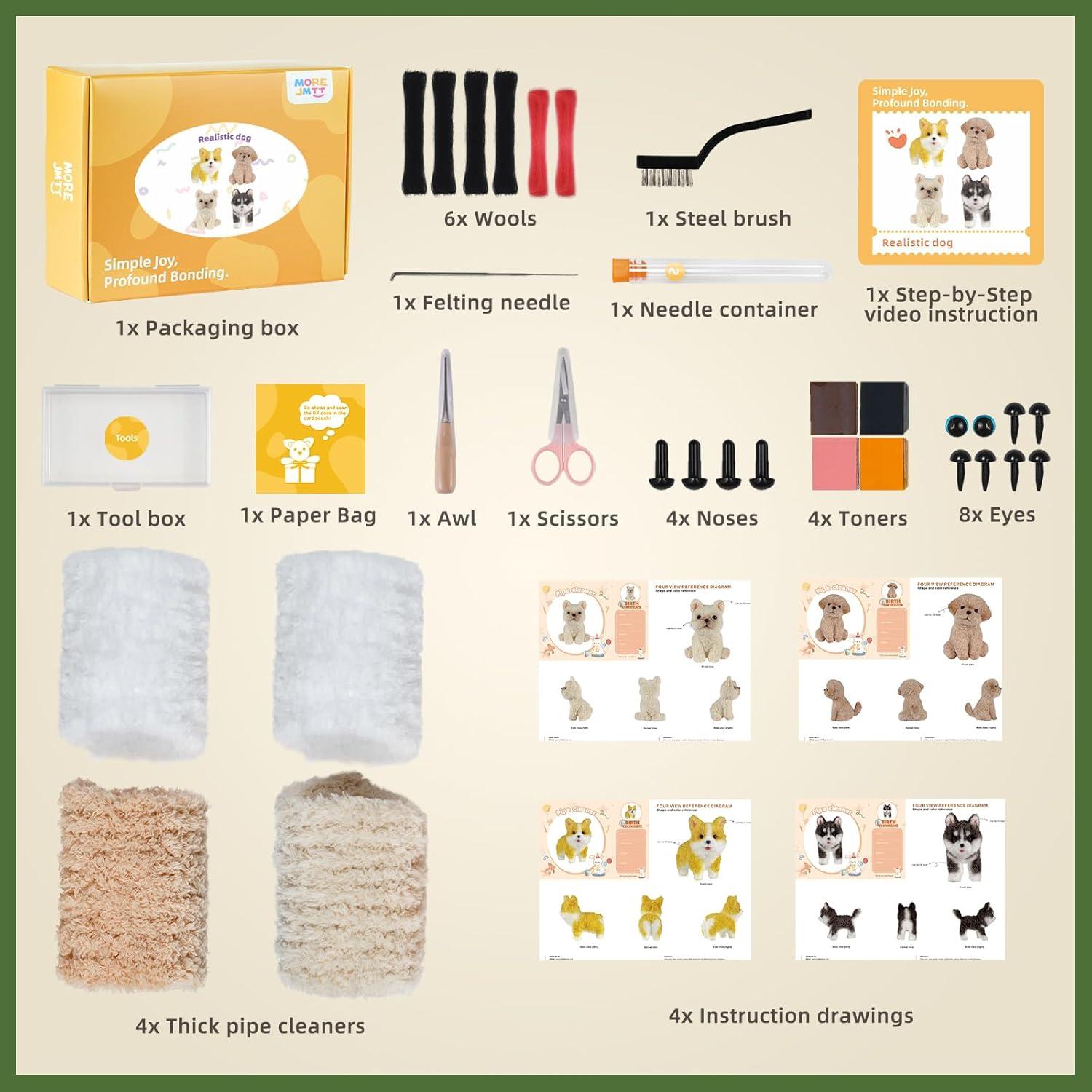 Kit de Limpiapipas para Manualidades MOREJMTT - 1m x 20mm