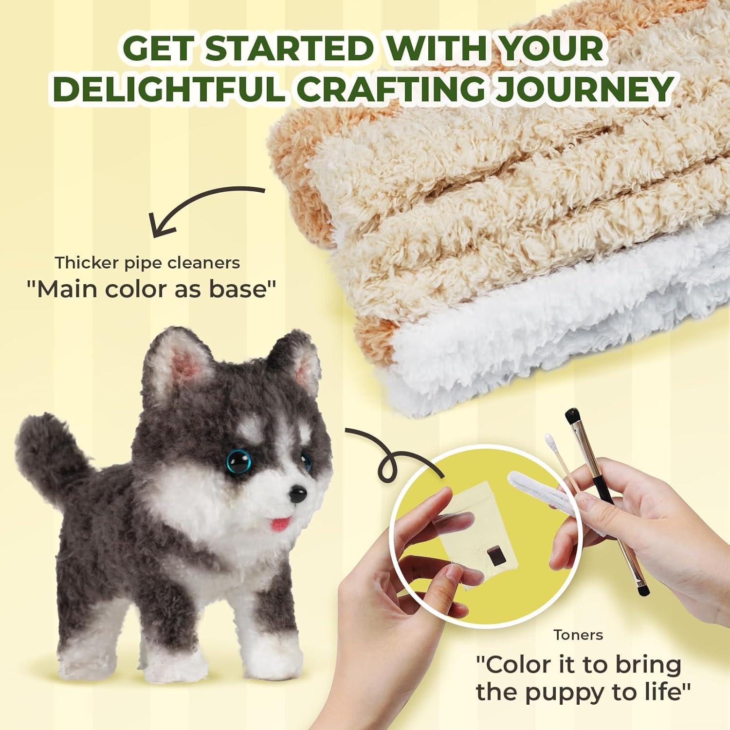 Kit de Limpiapipas para Manualidades MOREJMTT - 1m x 20mm