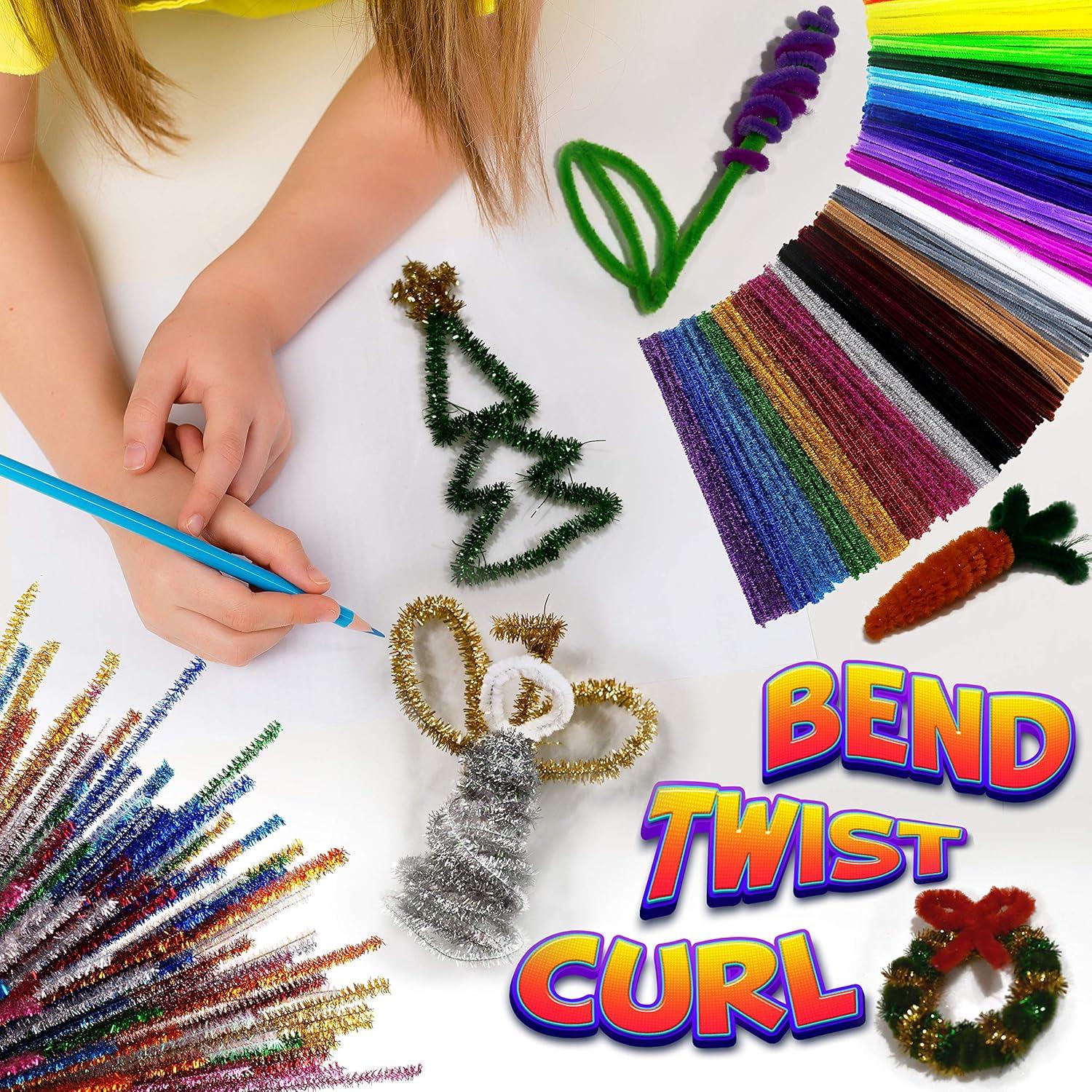 Set de Manualidades Blue Squid 460 Piezas Limpiapipas Chenille