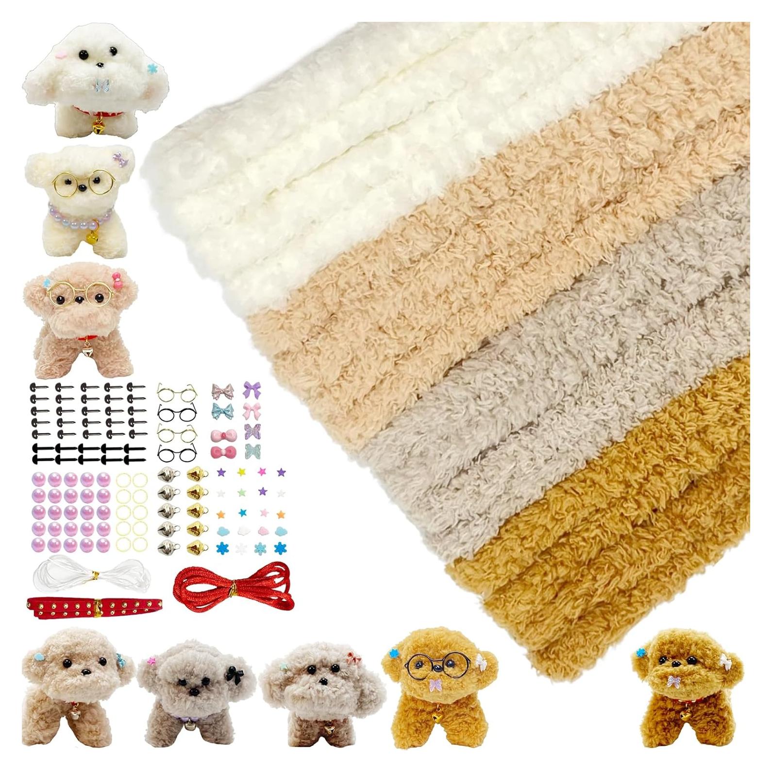 Kit de Manualidades 100 Piezas - 8 Varillas Chenille Pastel