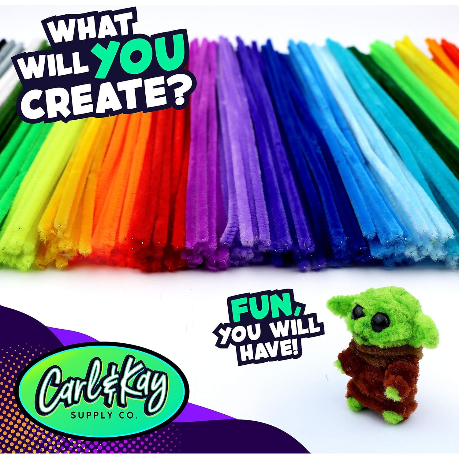 Limpiapipas Plus 348 Piezas Carl & Kay - 29 Colores