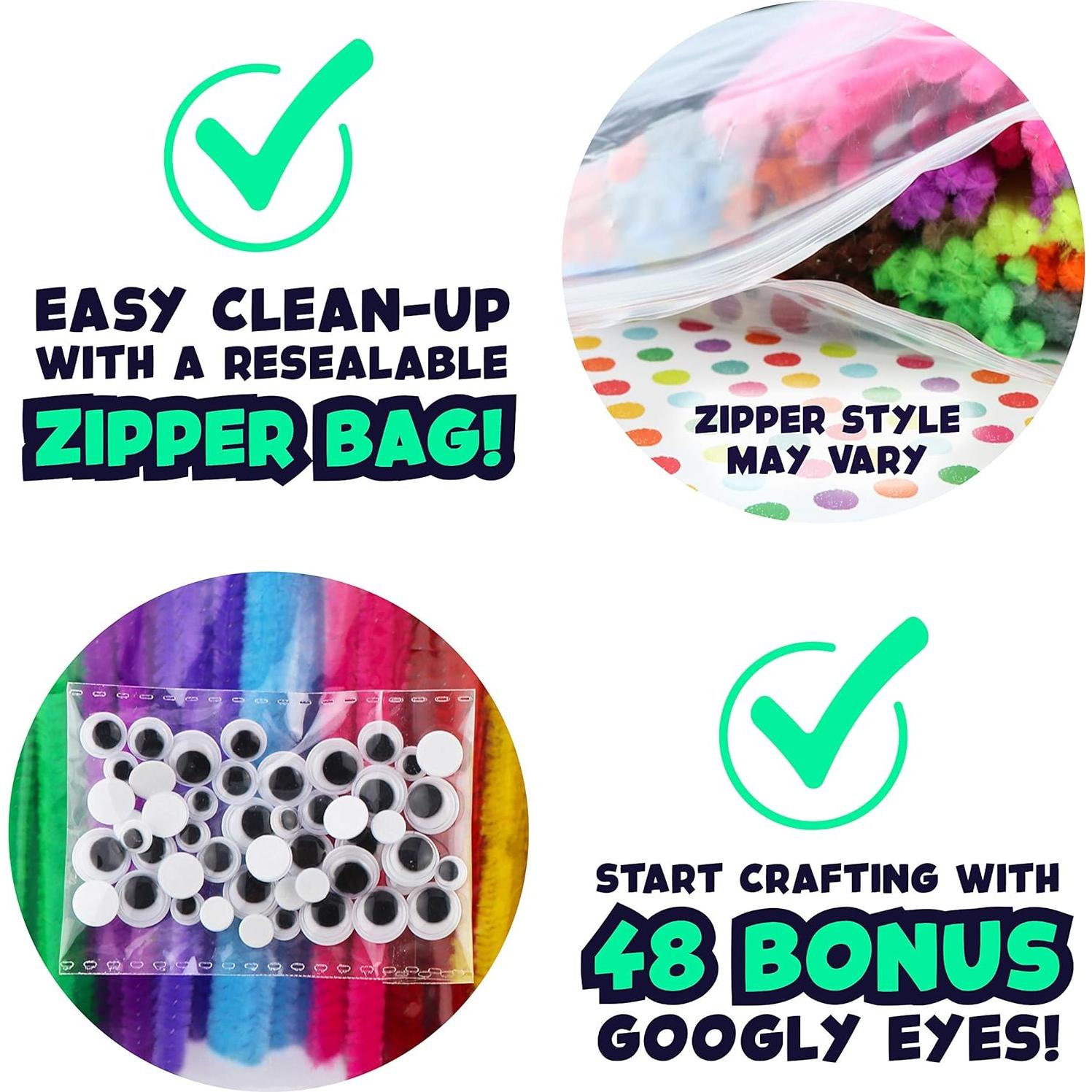 Limpiapipas Plus 348 Piezas Carl & Kay - 29 Colores