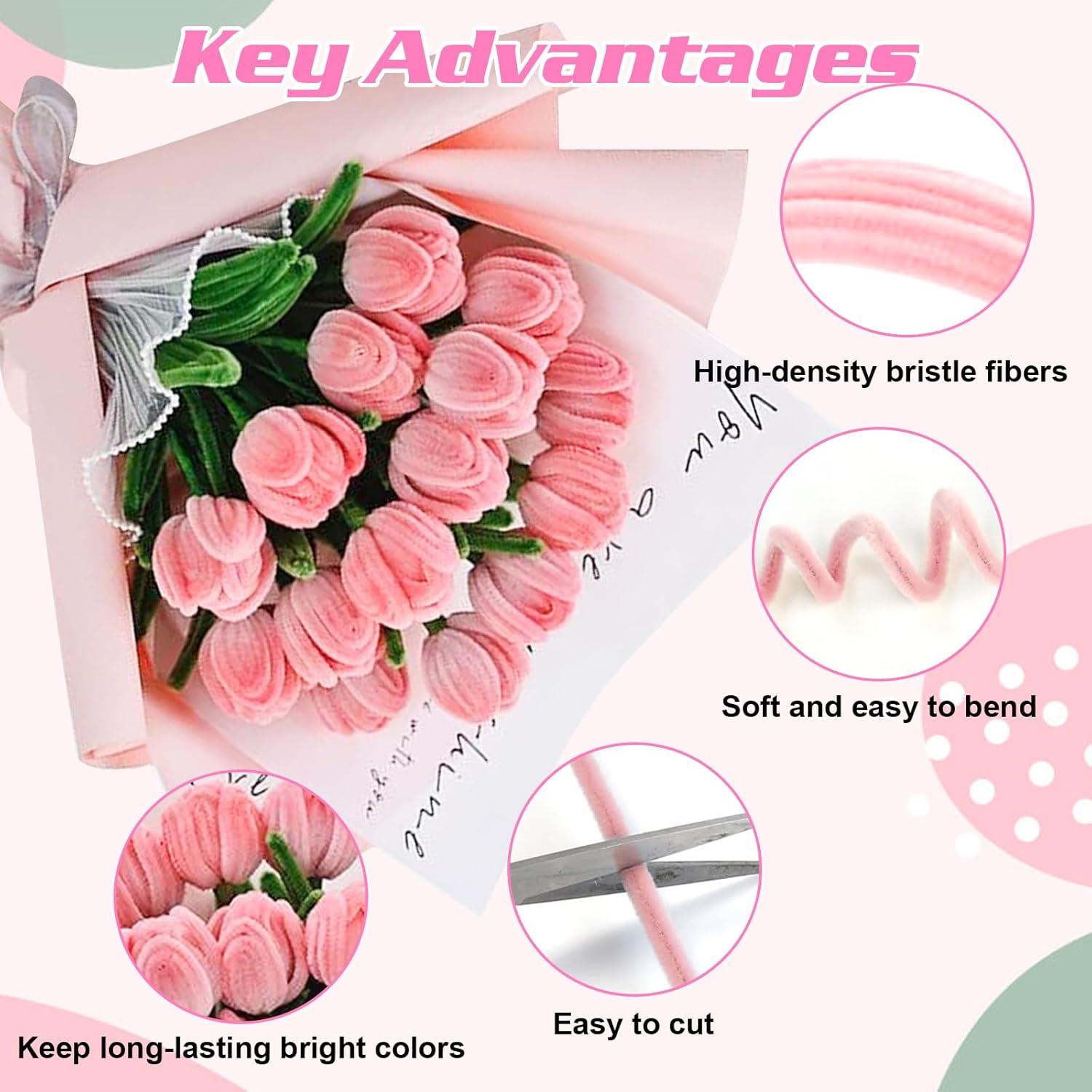 Kit de Limpiapipas BOMODOTA 400 Piezas para Manualidades