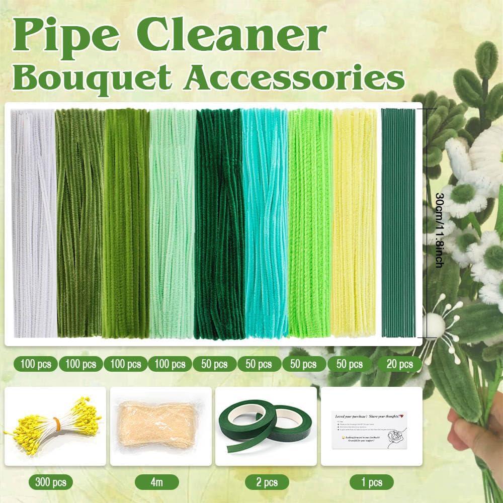 Juego de Limpiapipas 925 Piezas AHAMETON Multicolor 30cm