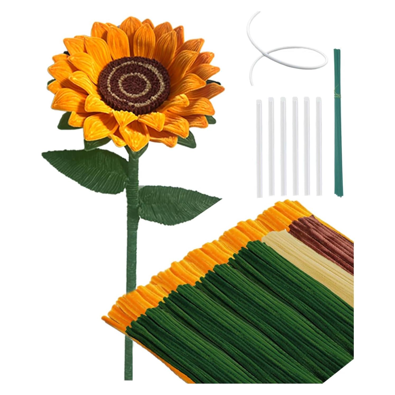 Kit de Manualidades Girasol Gigante Farbeniok 1050 Piezas