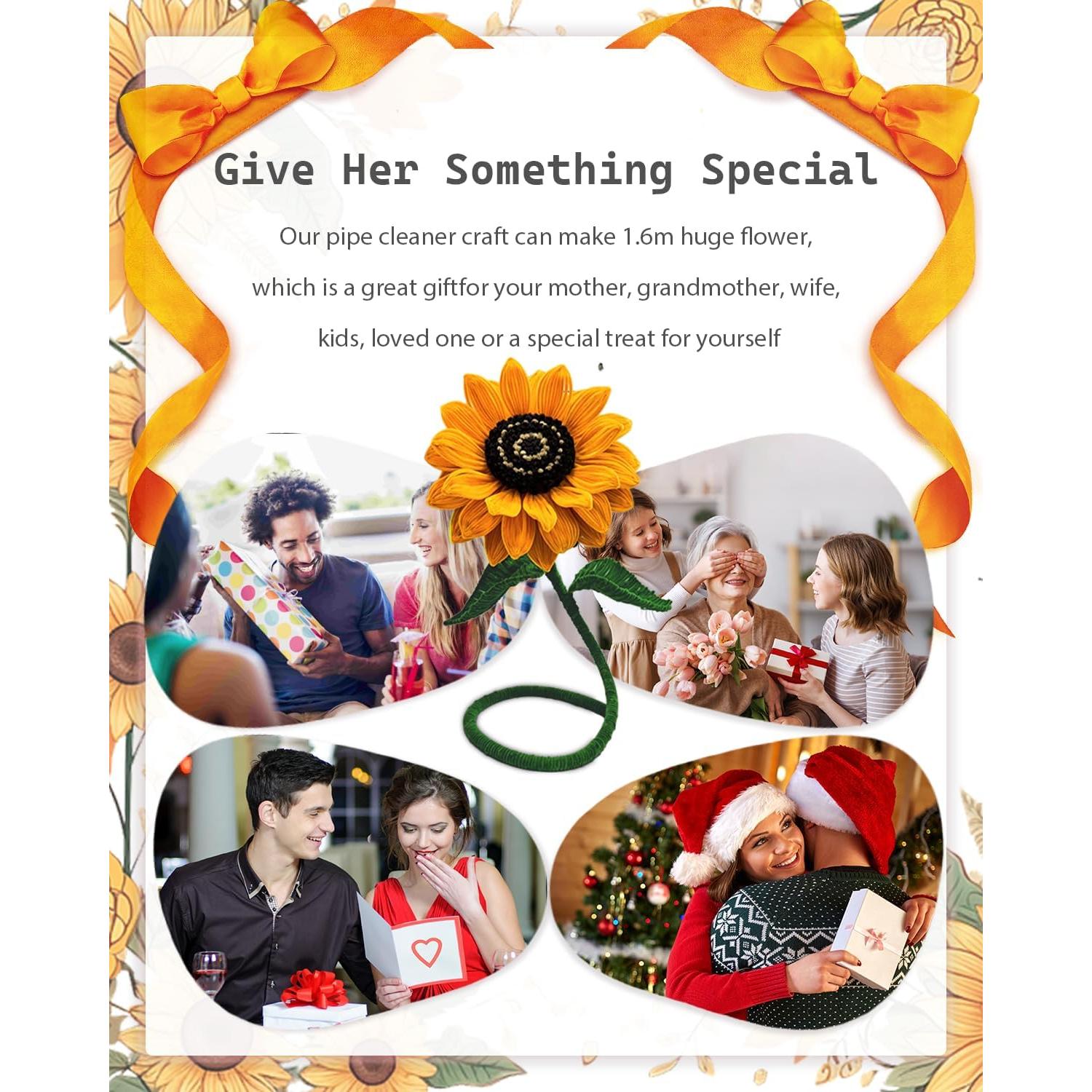 Kit de Manualidades Girasol Gigante Farbeniok 1050 Piezas