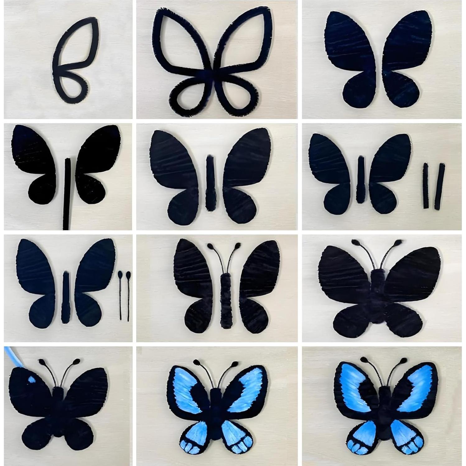 300 Limpiadores de Tubos KEMANLANG Multicolor 30.48cm DIY