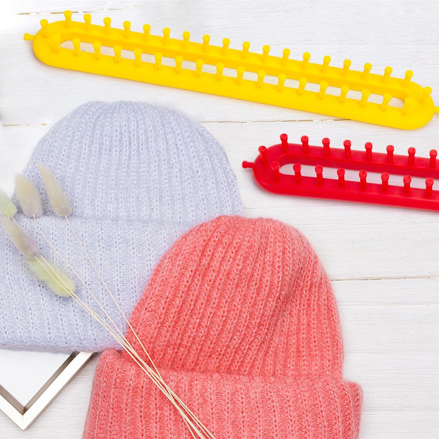 Juego de Telar de Tejer VGOODALL 18PCS con Ovillos de Hilo