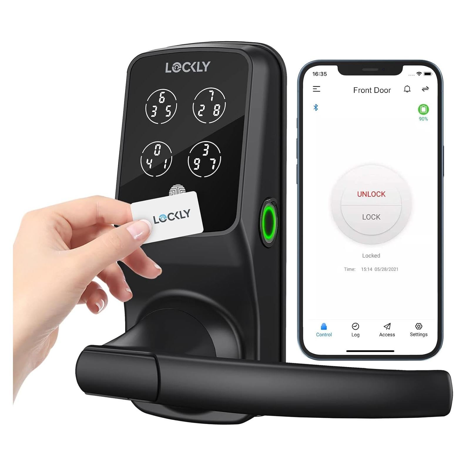 Cerradura Inteligente Lockly Secure Plus - Negro Mate