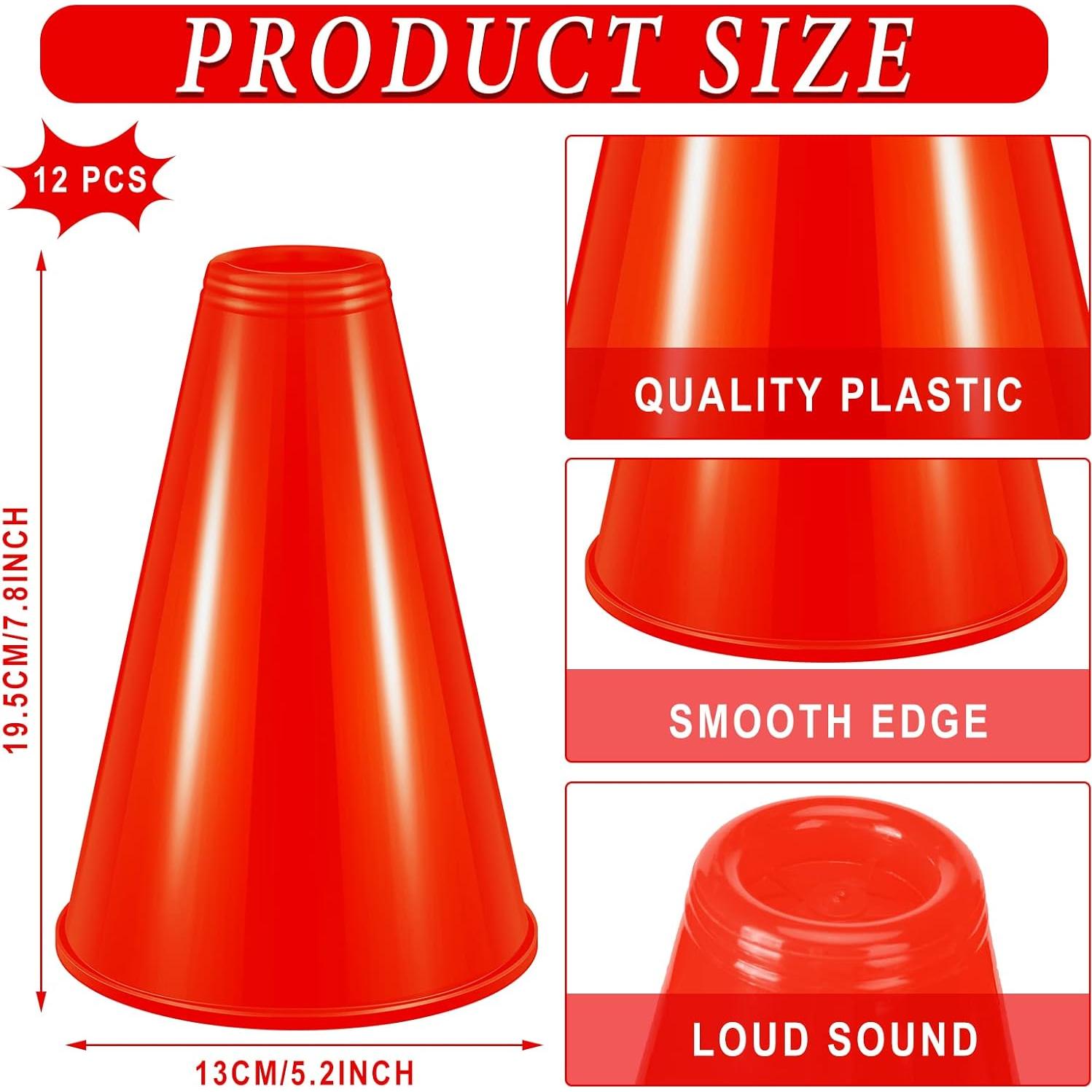 Set 24 Pcs Accesorios de Animación Sosation - Megáfono y Pompones