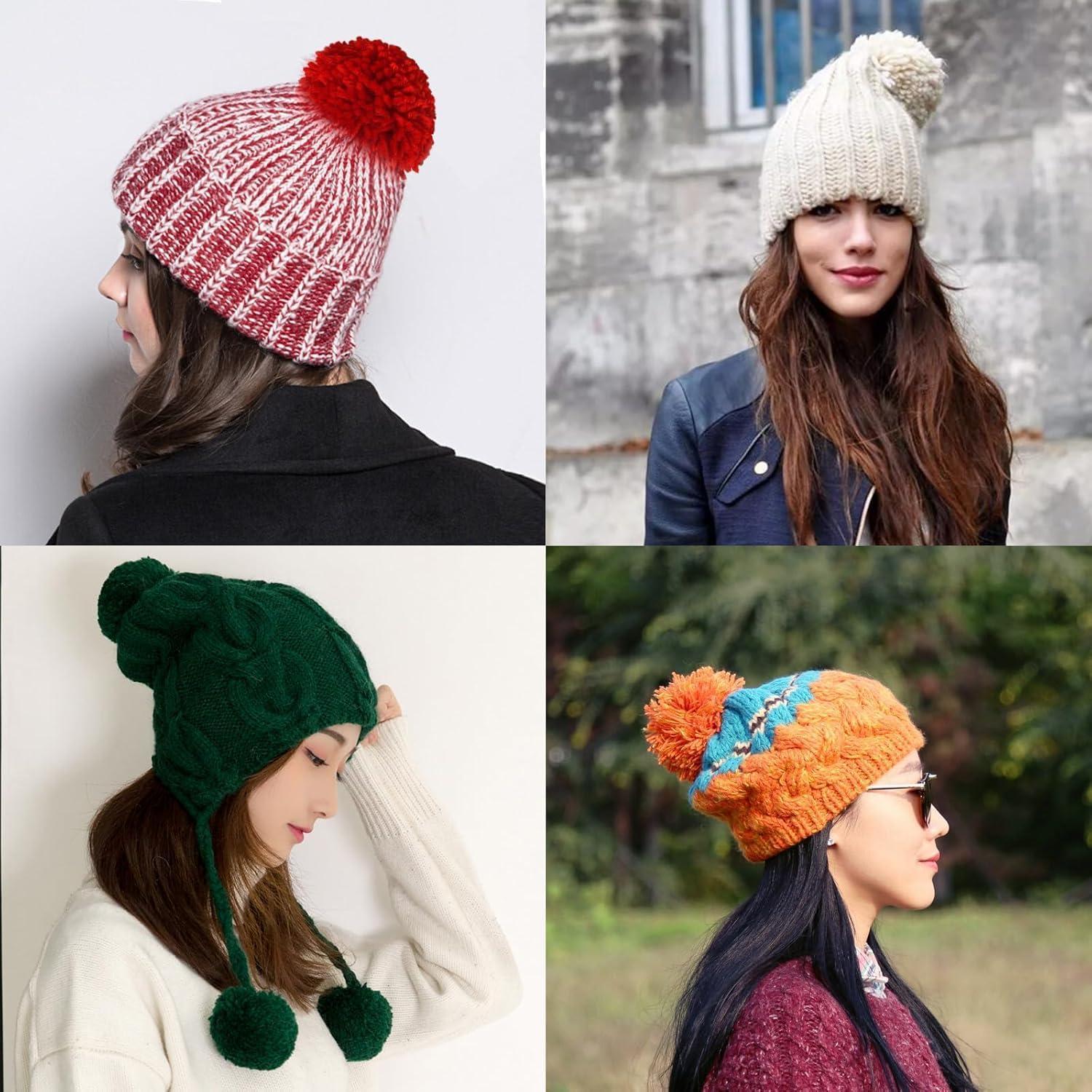 20 Pompones de Hilo Acrílico 5 cm - Decoración DIY LF