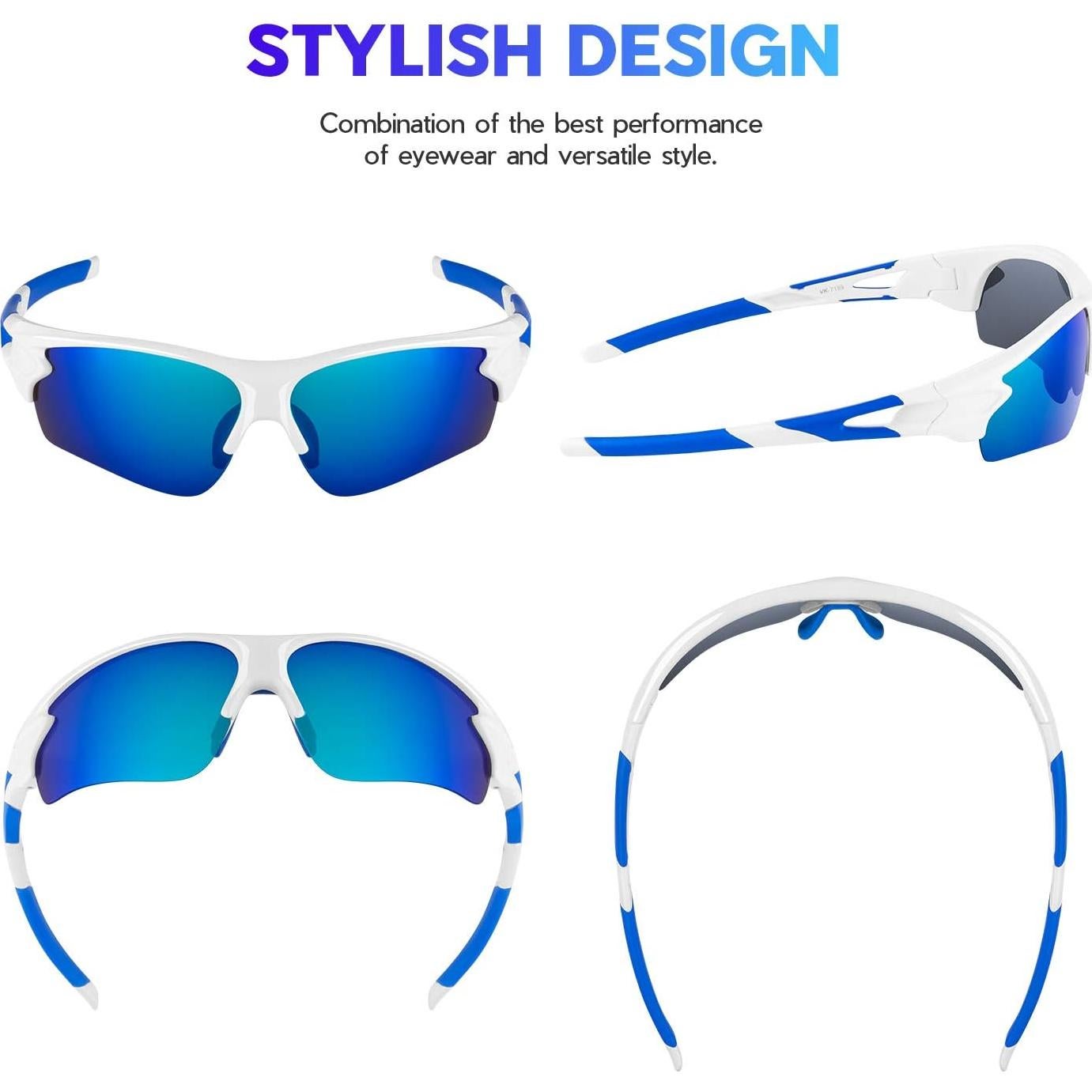 Gafas de Sol BEACOOL 7189 Polarizadas UV400 para Deportes