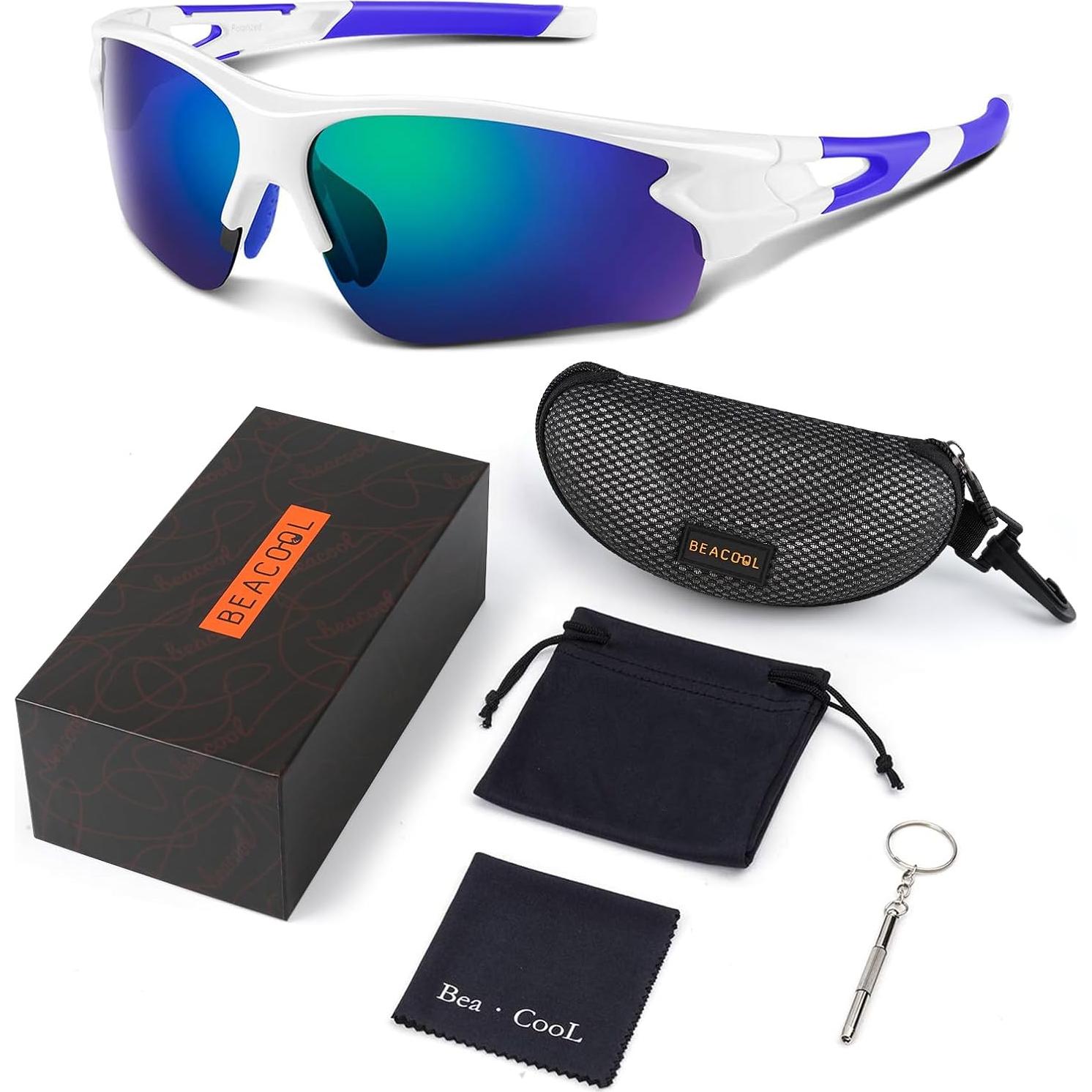 Gafas de Sol BEACOOL 7189 Polarizadas UV400 para Deportes