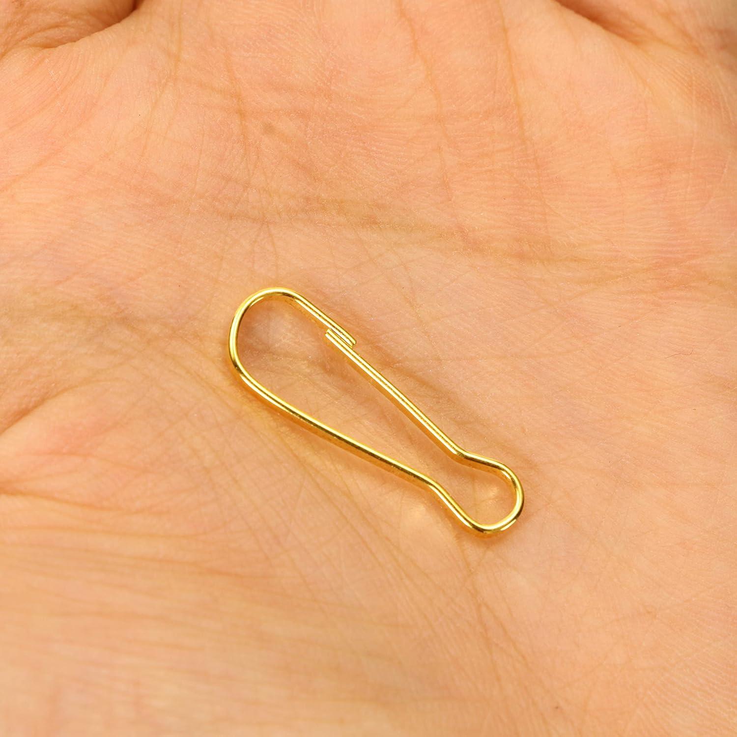 Ganchos de Clip de Snap Mini Skater 60Pcs Dorado