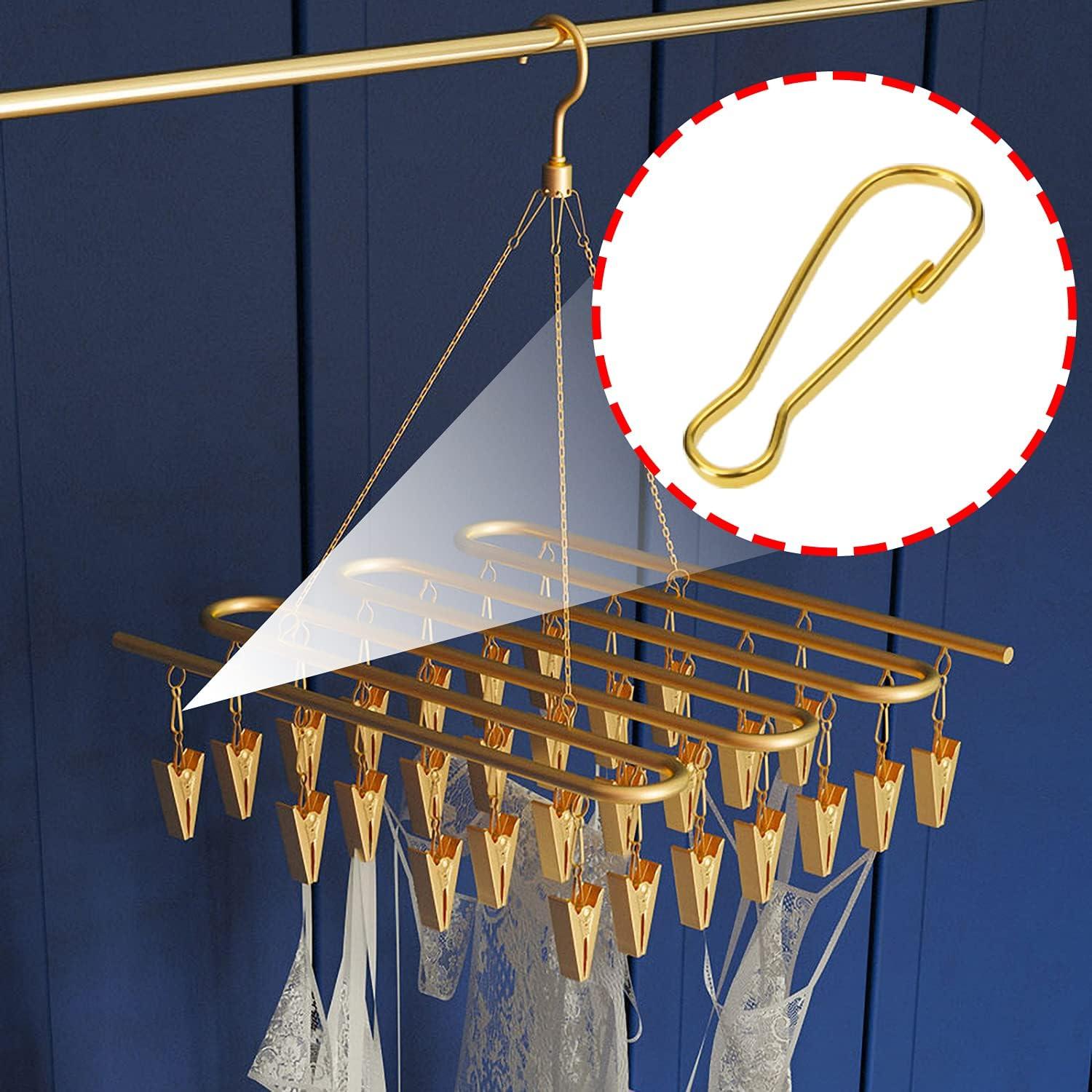 Ganchos de Clip de Snap Mini Skater 60Pcs Dorado