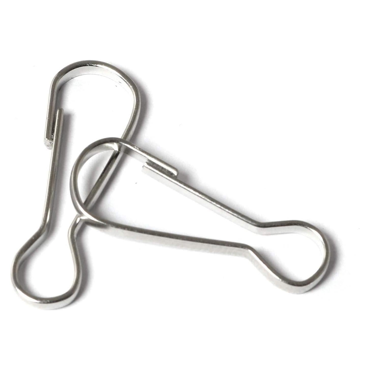 Ganchos de Resorte de Acero Inoxidable RLECS 25mm - 100pcs
