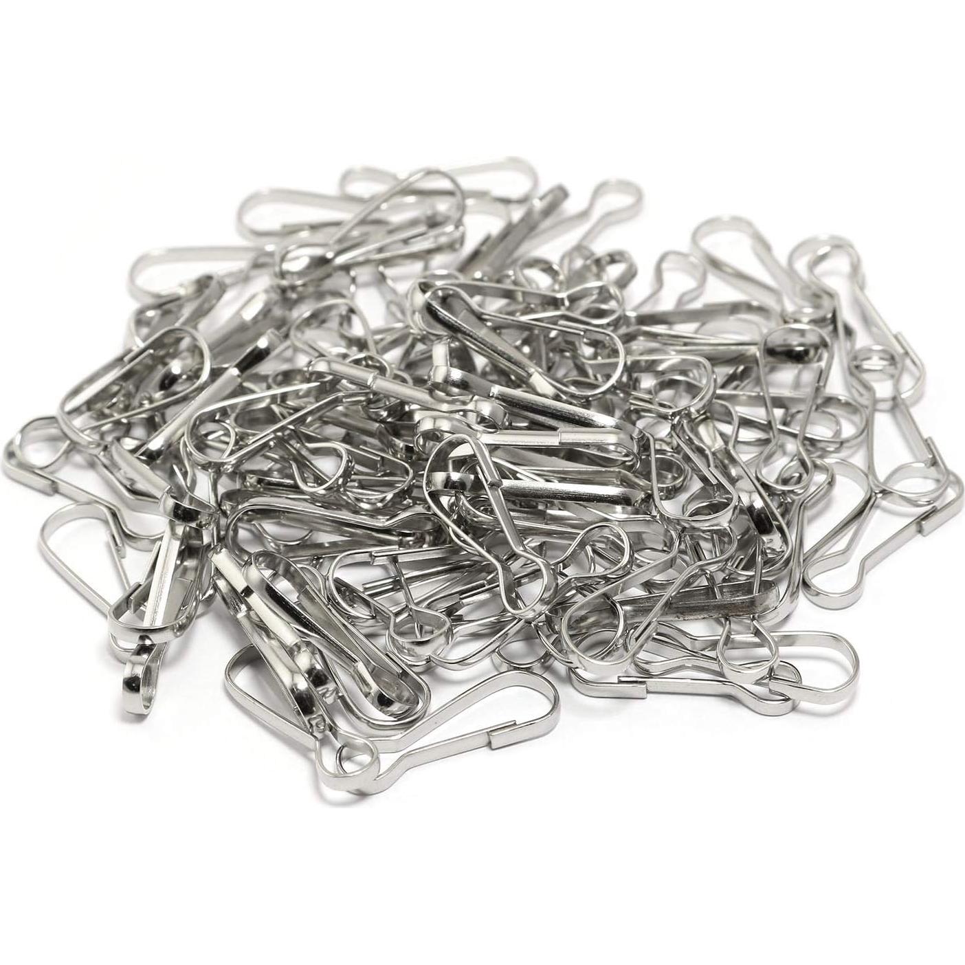Ganchos de Resorte de Acero Inoxidable RLECS 25mm - 100pcs
