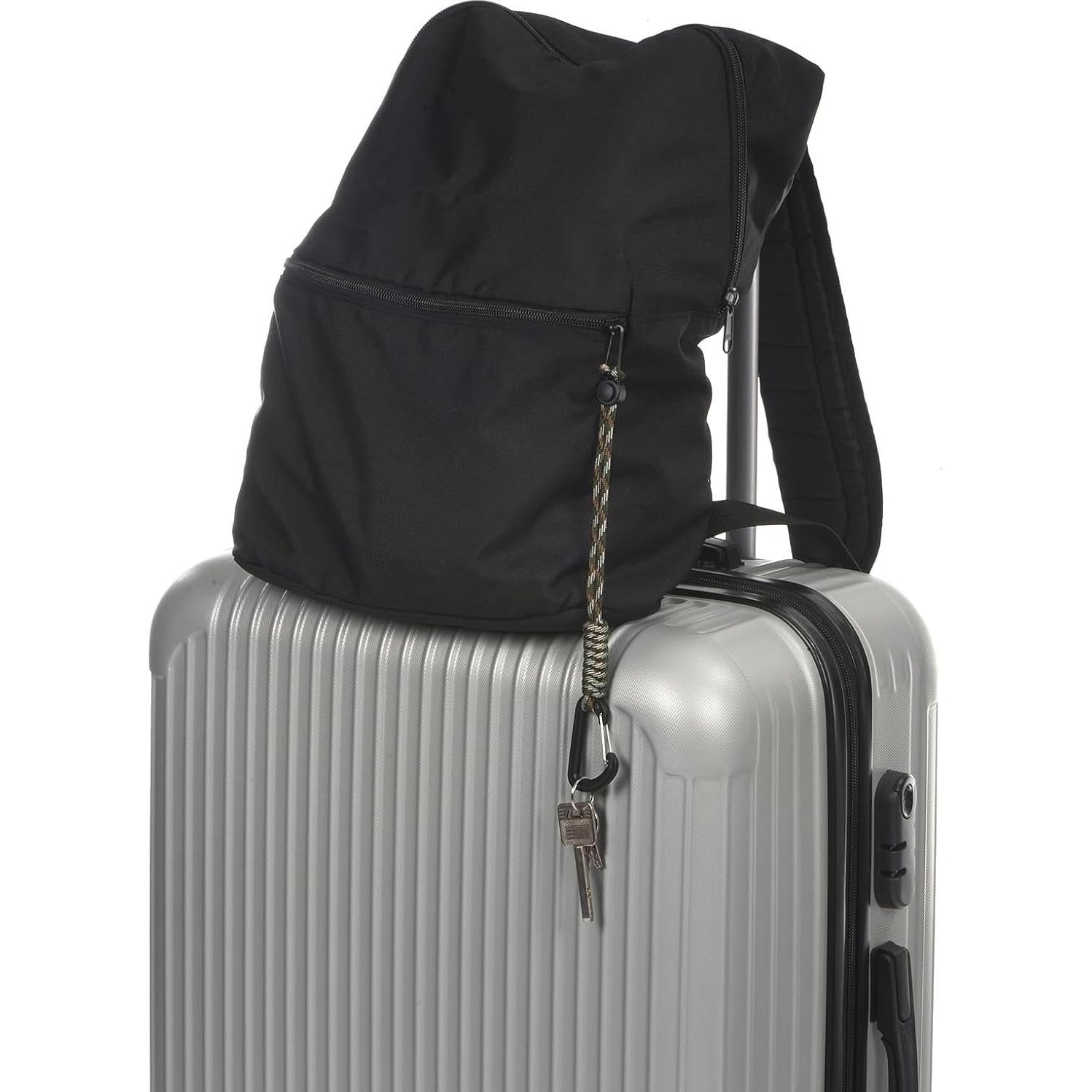 Llaveros de Paracord PATIKIL Naranja 26cm Ajustable para Camping