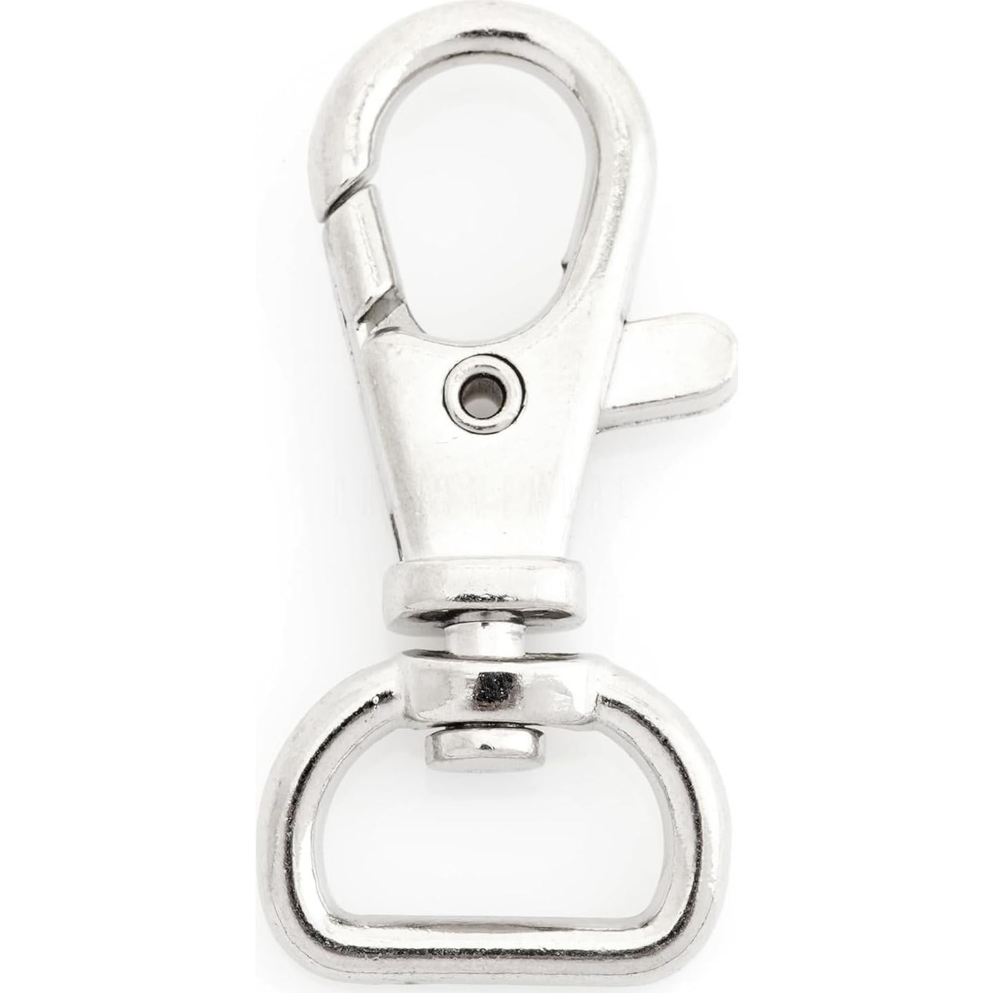 Ganchos de Traba Giratorios CRAFTMEMORE 10 Piezas 16mm 20mm 25mm Plata