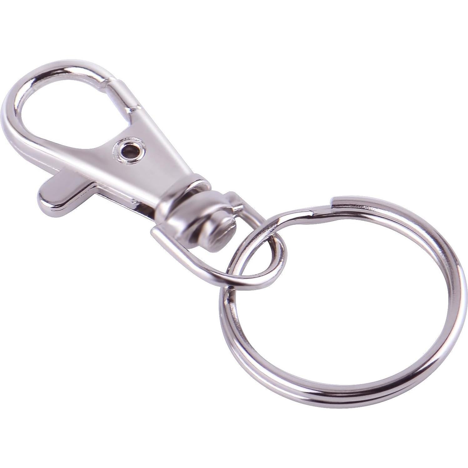 Ganchos giratorios WXJ13 55 piezas - Gancho de langosta y anillos