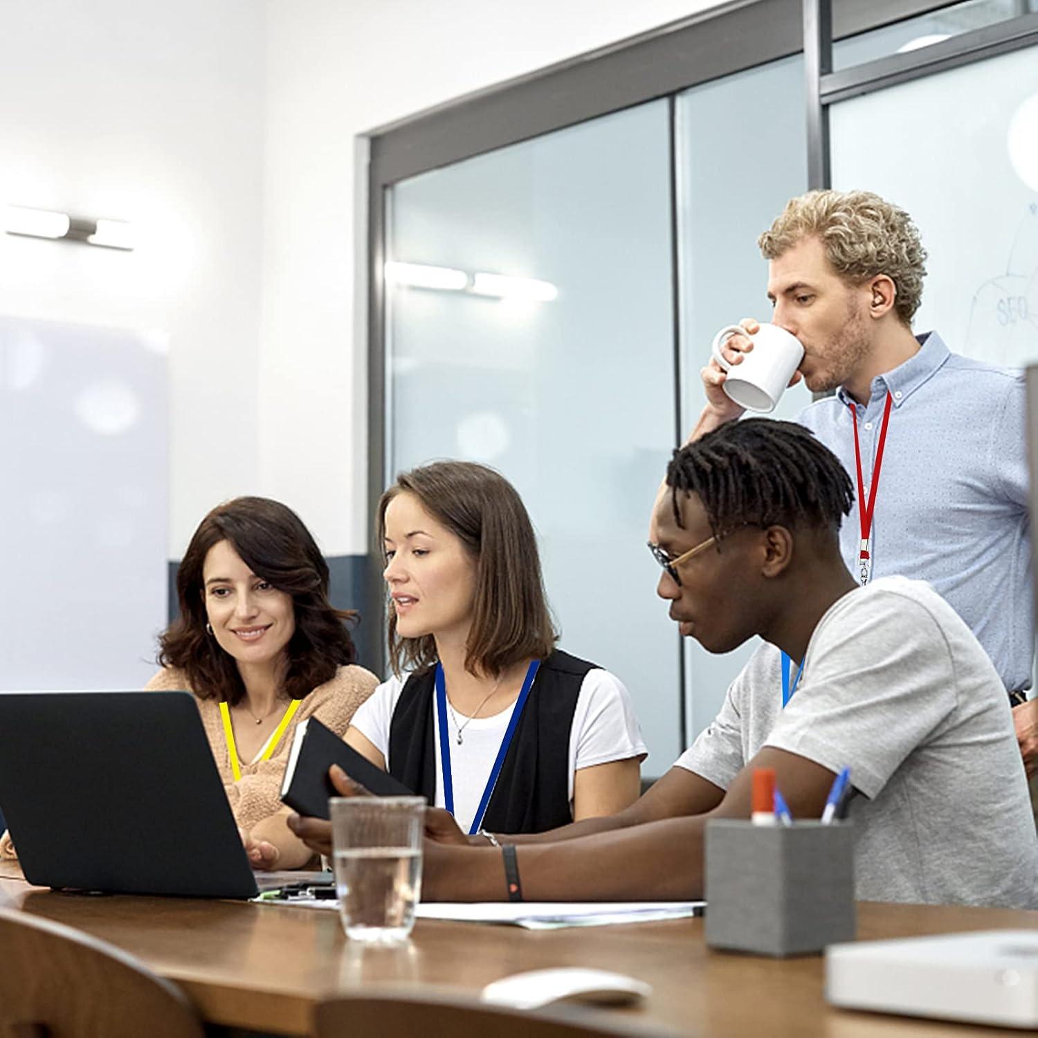 Cintas Negras de Nylon Korty 50 Paquetes con Clip Giratorio